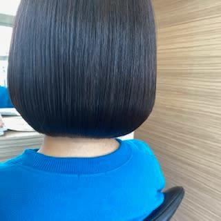 HELLO'S SOIN 琴似店【アローズソワン コトニテン】のスタイル紹介。シルキーカットで作るツヤツヤミニボブ