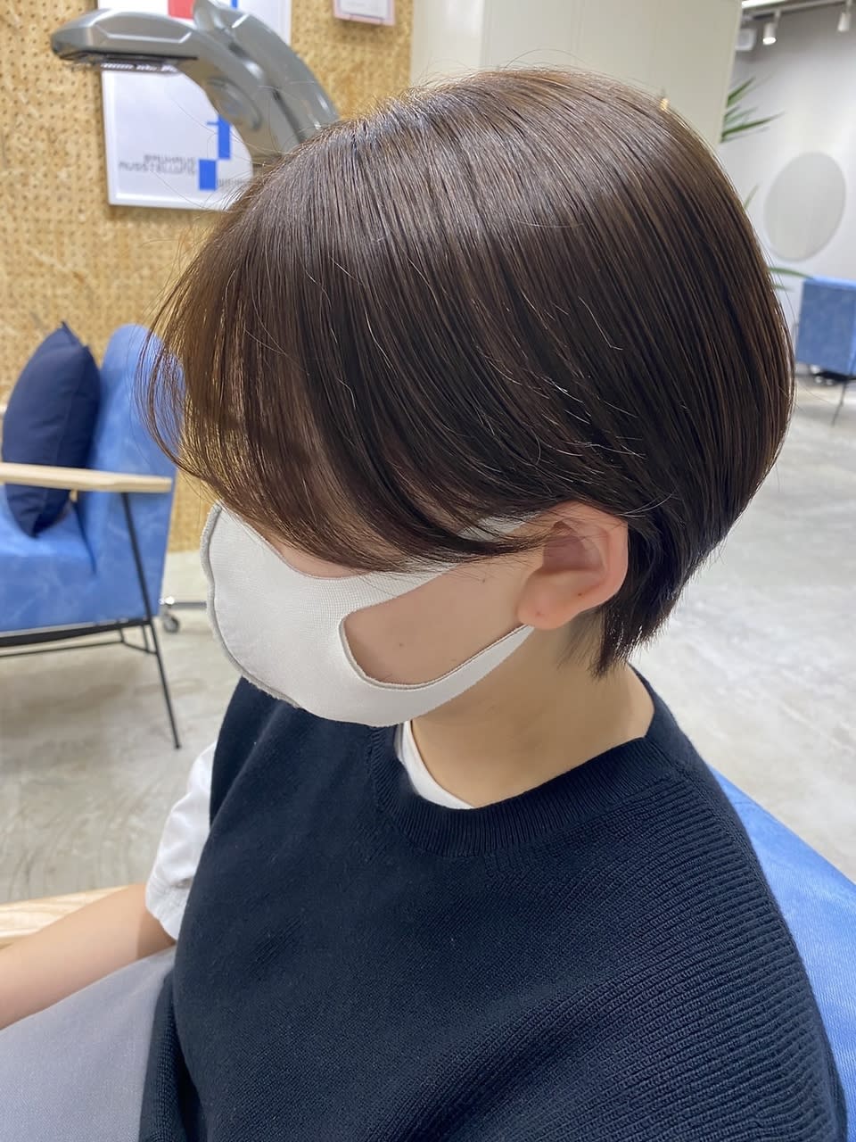 katachi byAnge 長町南店【カタチバイアンジュ ナガマチミナミテン】のスタイル紹介。【katachibyange】冬こそ　ハンサムショート