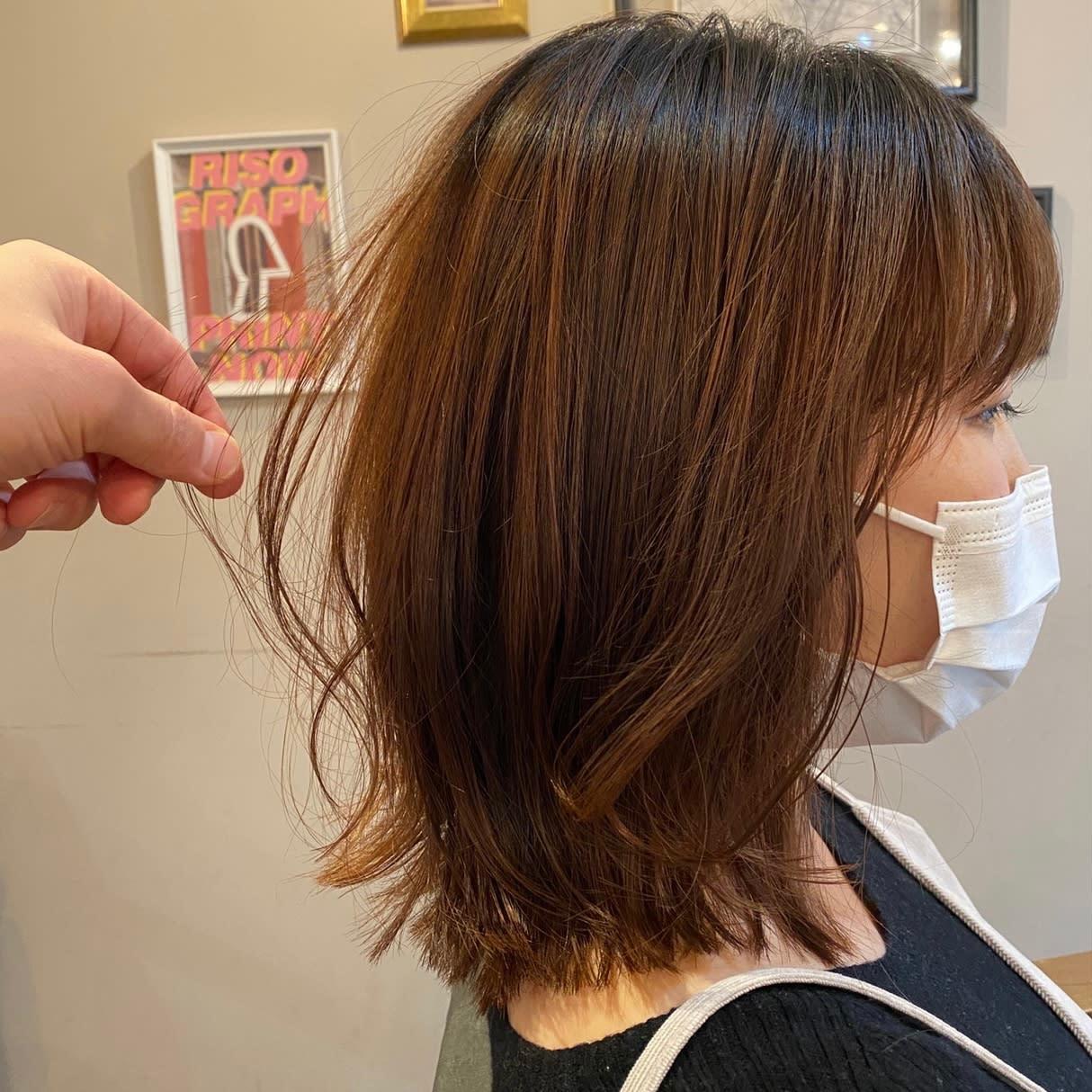 LOTUS hair design.【ロータス】のスタイル紹介。外ハネレイヤースタイル×guest style