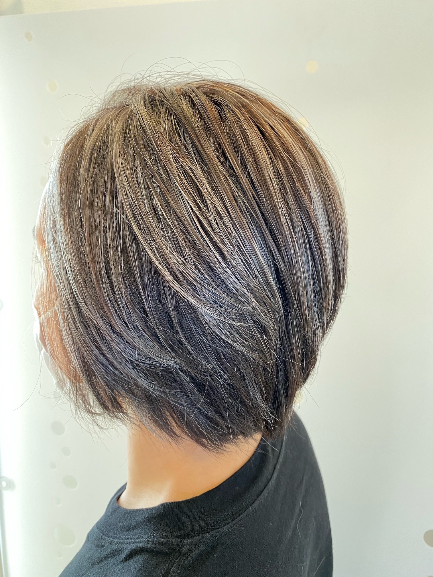 ぽ歩゜Be-up Stage1【ポポビーアップステージワン】のスタイル紹介。ホワイトメッシュ