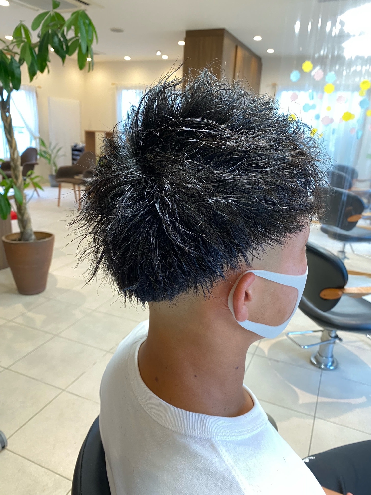 ぽ歩゜Be-up Stage1【ポポビーアップステージワン】のスタイル紹介。短髪フェードスタイル