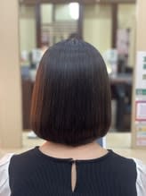 HELLO'S ステラプレイス店【アローズ ステラプレイステン】のスタイル紹介。シルキーカット×ボブ