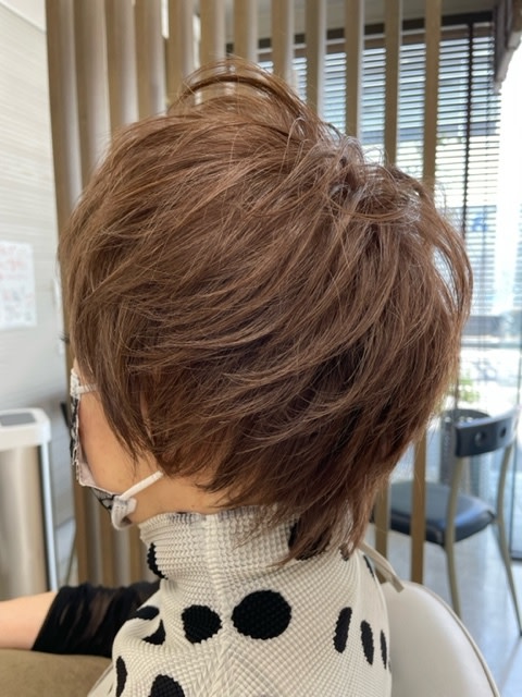 Hair Make SAMSARA 宮脇店【サンサーラ】のスタイル紹介。アクティブショート
