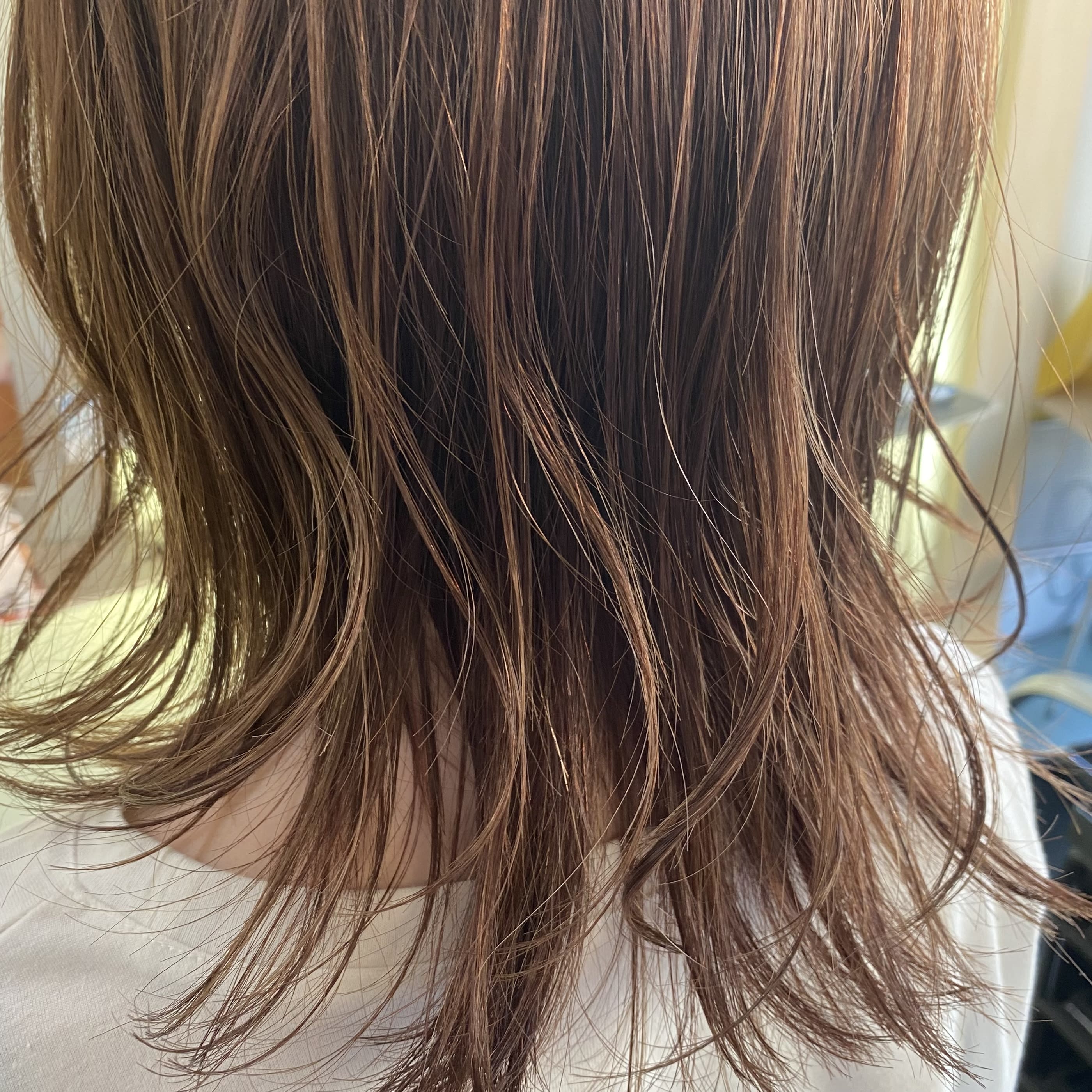 HAIR MODE STUDIO N's【ヘアーモード スタジオエヌズ】のスタイル紹介。ミディアムヘアカラー