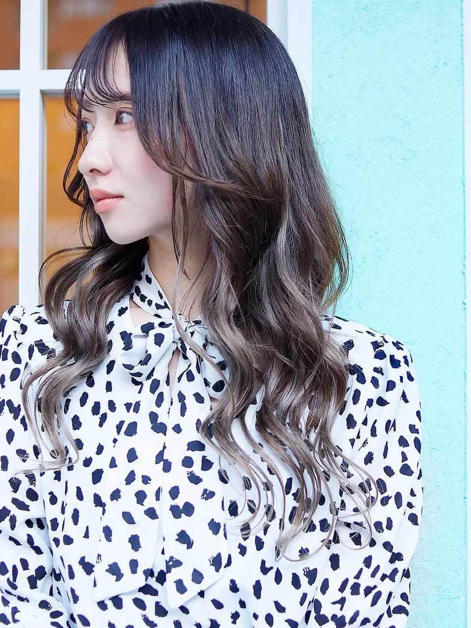 beauty:Hair:Care 東尾道店【ビューティーヘアケア ヒガシオノミチテン】のスタイル紹介。アンニュイハイライトパーマ