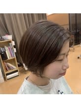 髪質整形(R) VARIEホテル日航札幌店【カミシツセイケイバリエホテルニッコウサッポロテン】のスタイル紹介。ショートボブ 7月