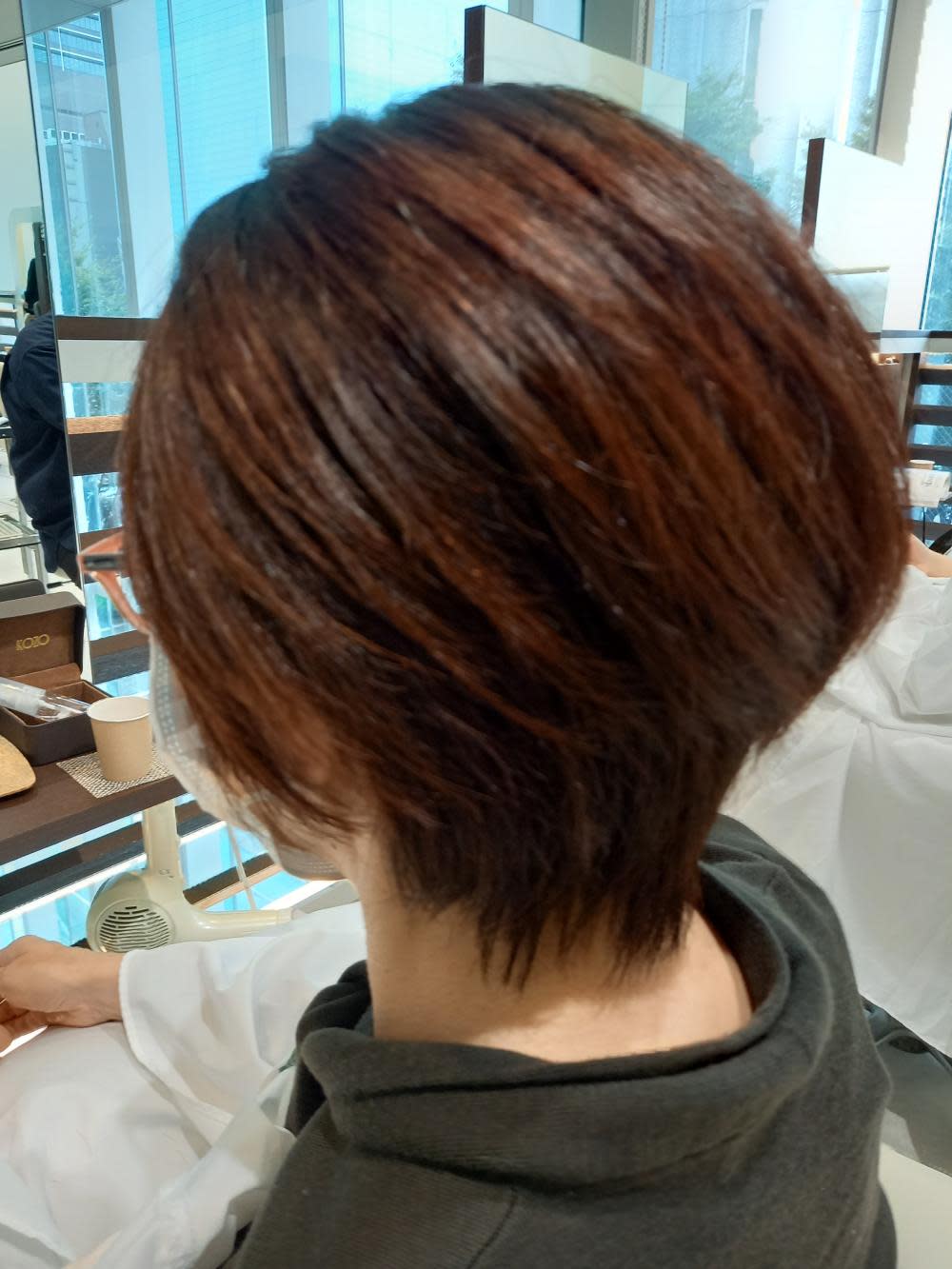 M KOZO hair 東京駅PCP丸の内店【エムコーゾーヘア】のスタイル紹介。ウルフ/ウルフカット/ ウルフボブ