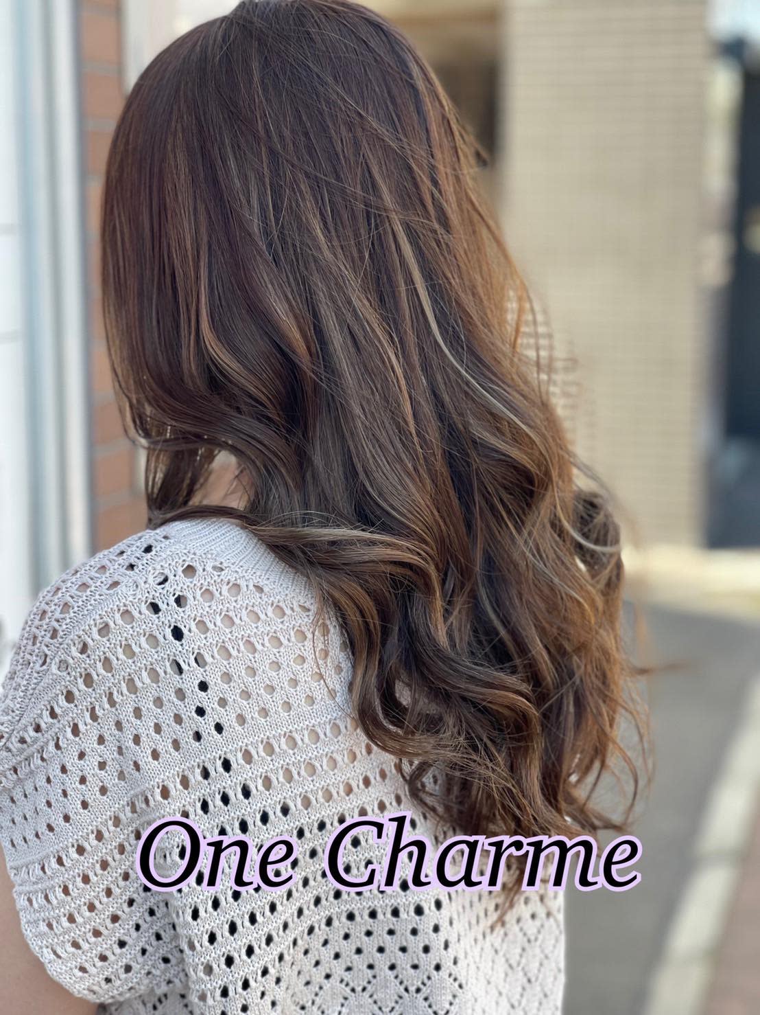 Hair Design One Charme【ヘアーデザイン　ワンシャルム】のスタイル紹介。Hair Design One Charme×ロング