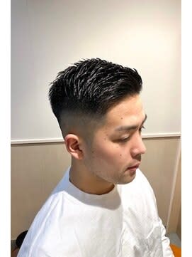 N.BARBER HIROO【エヌドットバーバーヒロオ】のスタイル紹介。バーバースタイル<理容室><フェード><広尾>