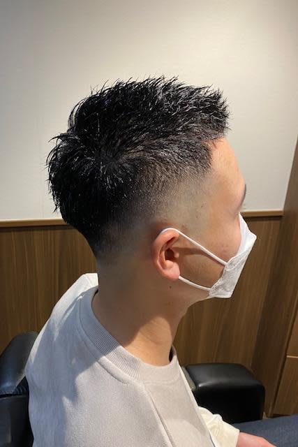 N.BARBER HIROO【エヌドットバーバーヒロオ】のスタイル紹介。スキンフェード×ソフトモヒカン