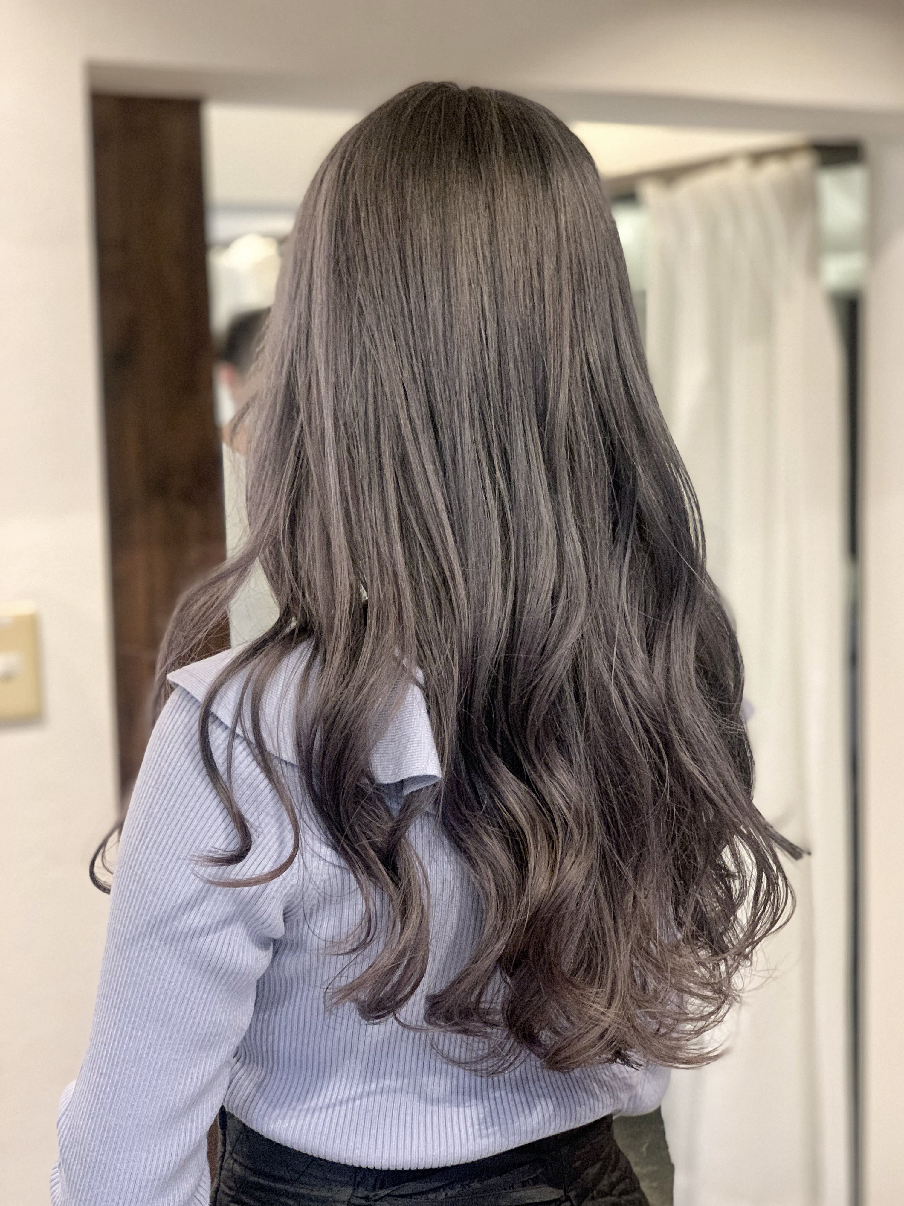 noix de coco【ノアドココ】のスタイル紹介。スノーグレー