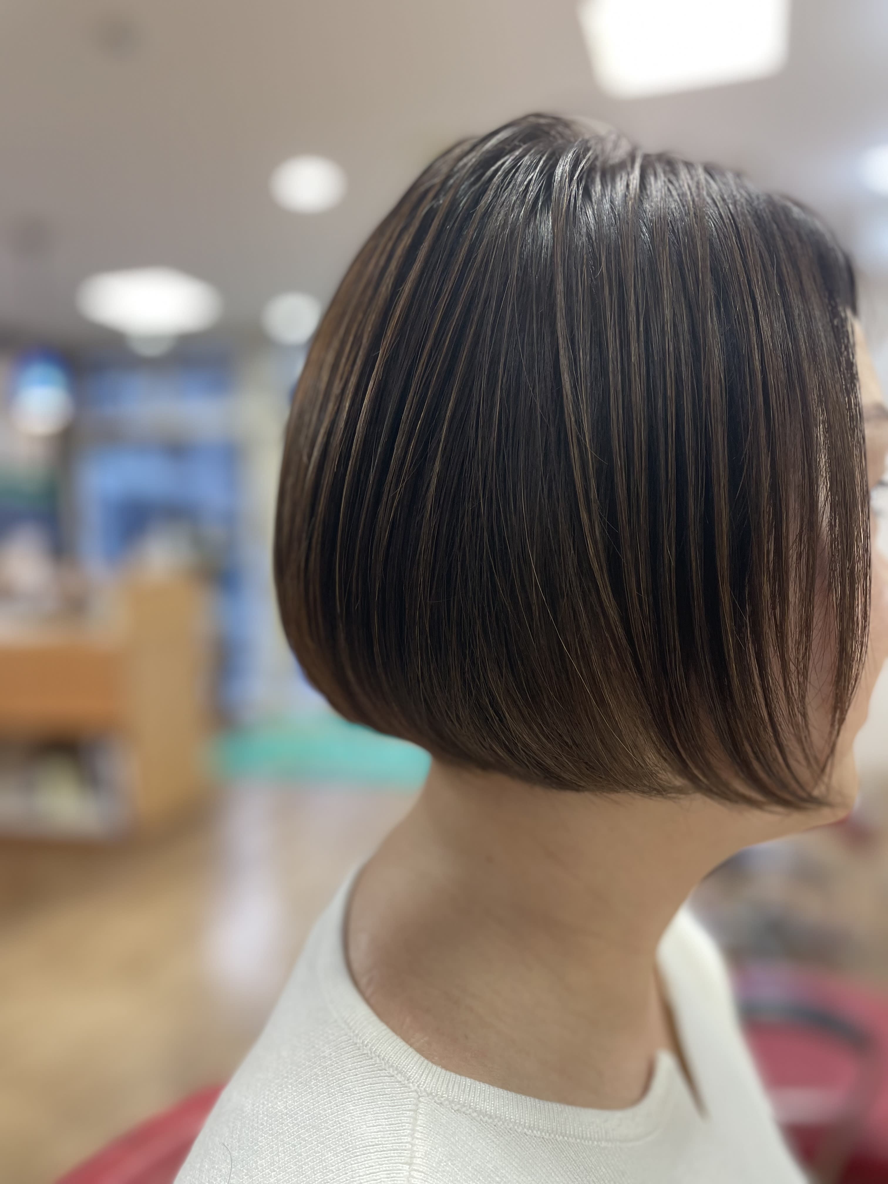 HAIR MAKE SANCTUARY【ヘアメイクサンクチュアリ】のスタイル紹介。シンプルボブスタイル