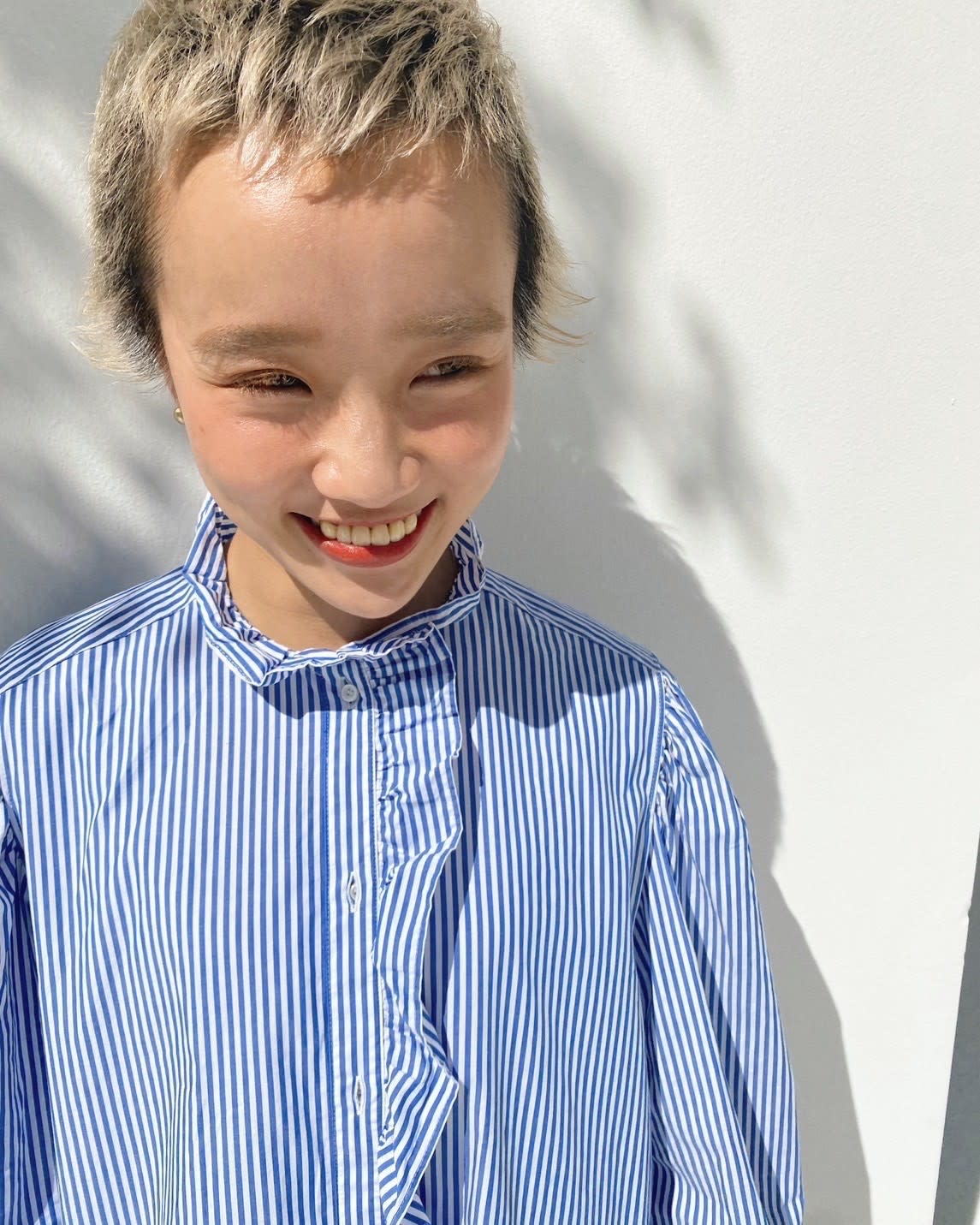 LUCE for hair.【ルーチェ】のスタイル紹介。ハイトーンショート