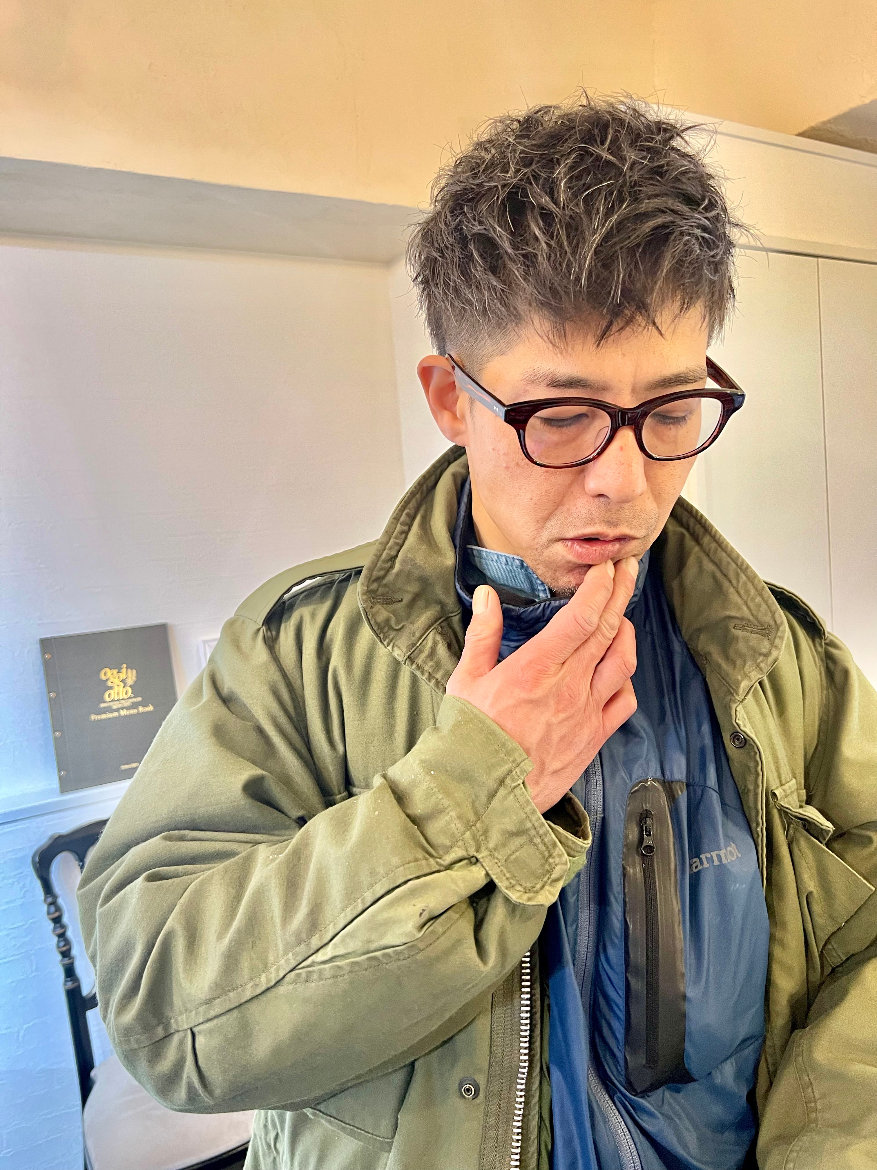 PRISHE.【プライシー】のスタイル紹介。40代メンズ☆メガネも似合うおとなのメンズショート★