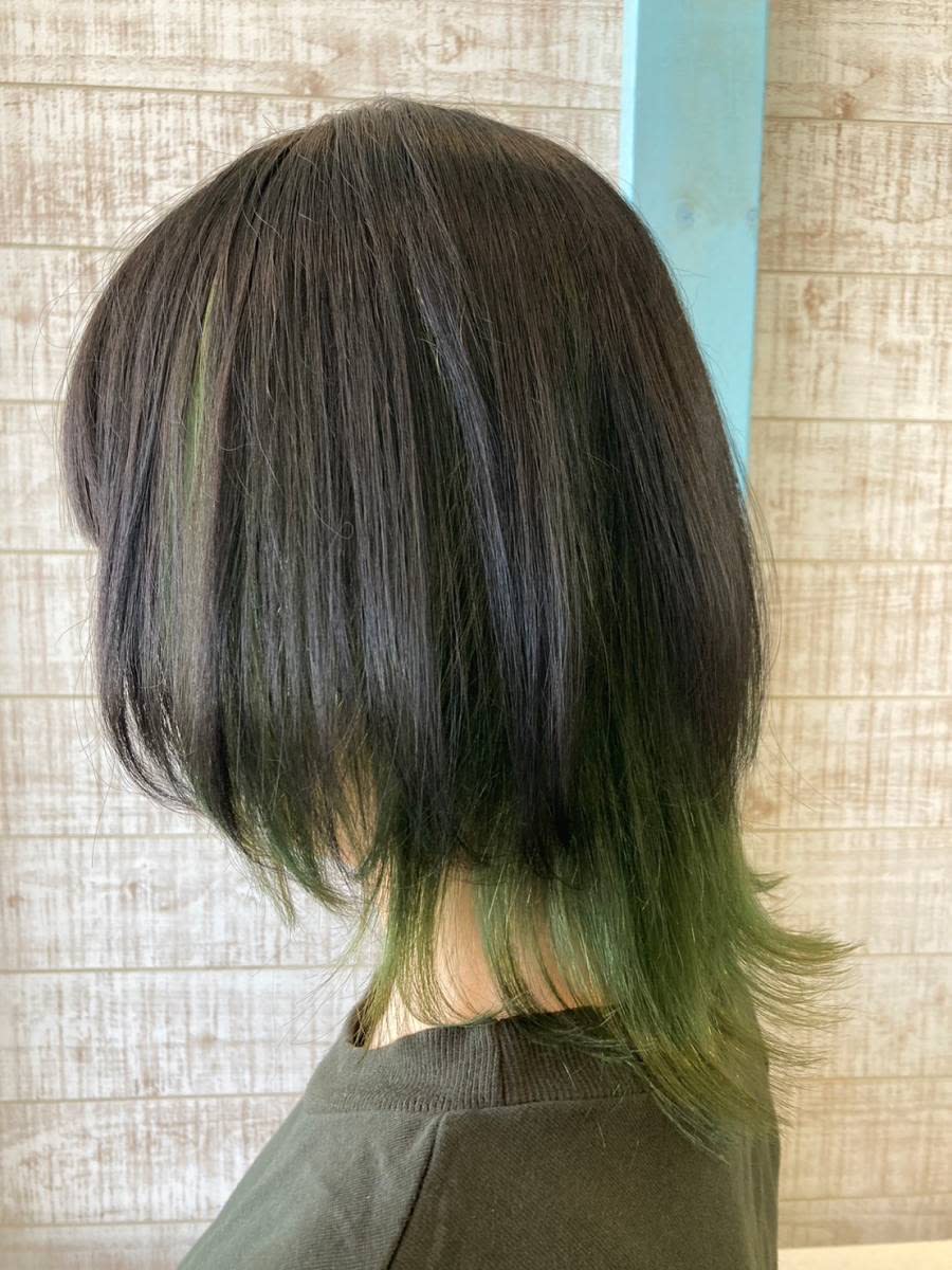 K's Hair 緑が丘店【ケーズヘアミドリガオカテン】のスタイル紹介。インナーカラー