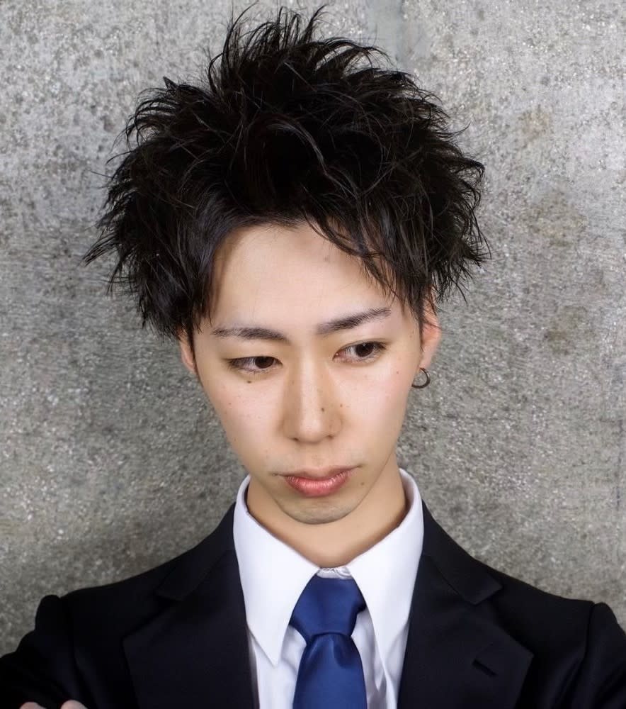 Men's SALON RISE TOKYO 土浦店【メンズ サロン ライズ トーキョー ツチウラテン】のスタイル紹介。ビジネス爽やかショートメンズカット眉カット