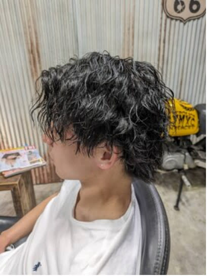 MENSOUL【メンソウル】のスタイル紹介。波巻きスパイラル