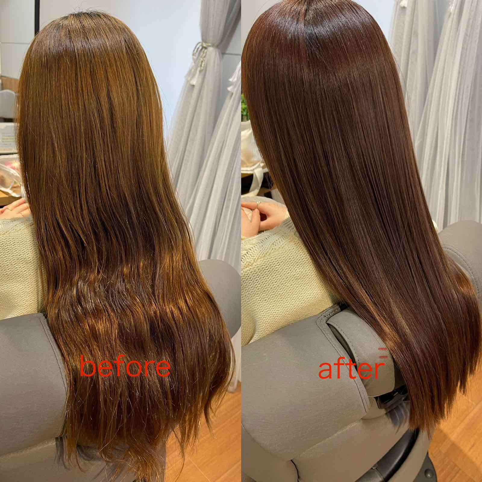 髪質改善&Spa ANEW due【アニュードゥーエ】のスタイル紹介。髪質改善ストレート×美髪