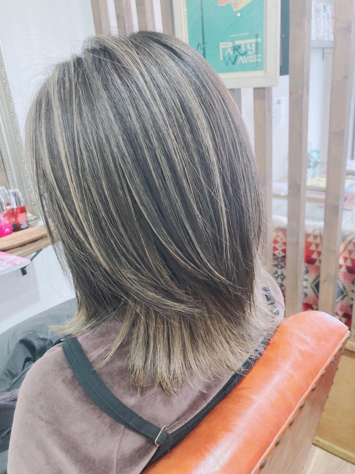 hair make amphi【ヘアメイクアンフィ】のスタイル紹介。hair make amphi×ミディアム