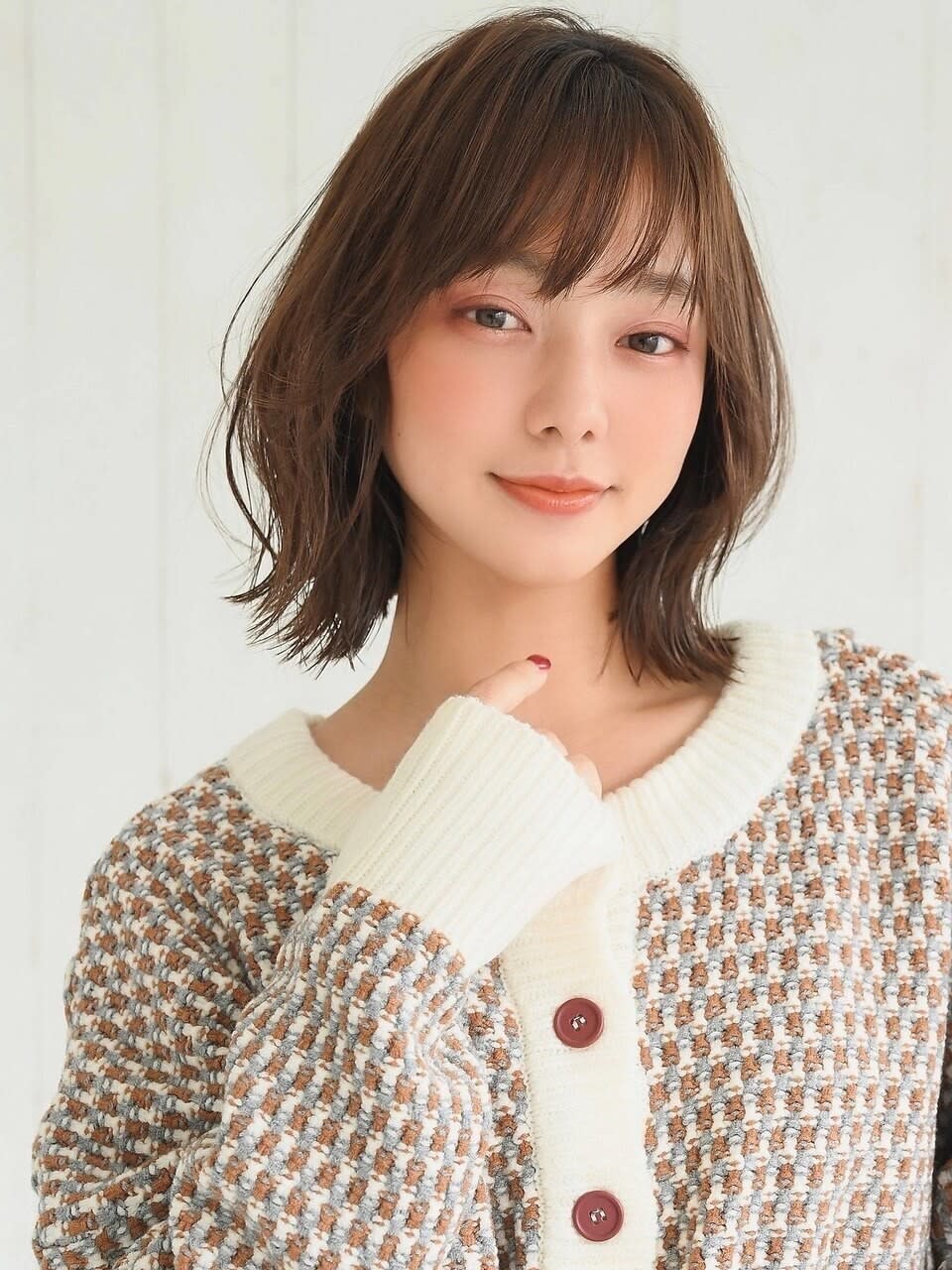 Agu hair chocolat 梅田2号店【アグ ヘアー ショコラ】【アグ ヘアー ショコラ ウメダニゴウテン】のスタイル紹介。Agu hair chocolat 梅田2号店×ミディアム