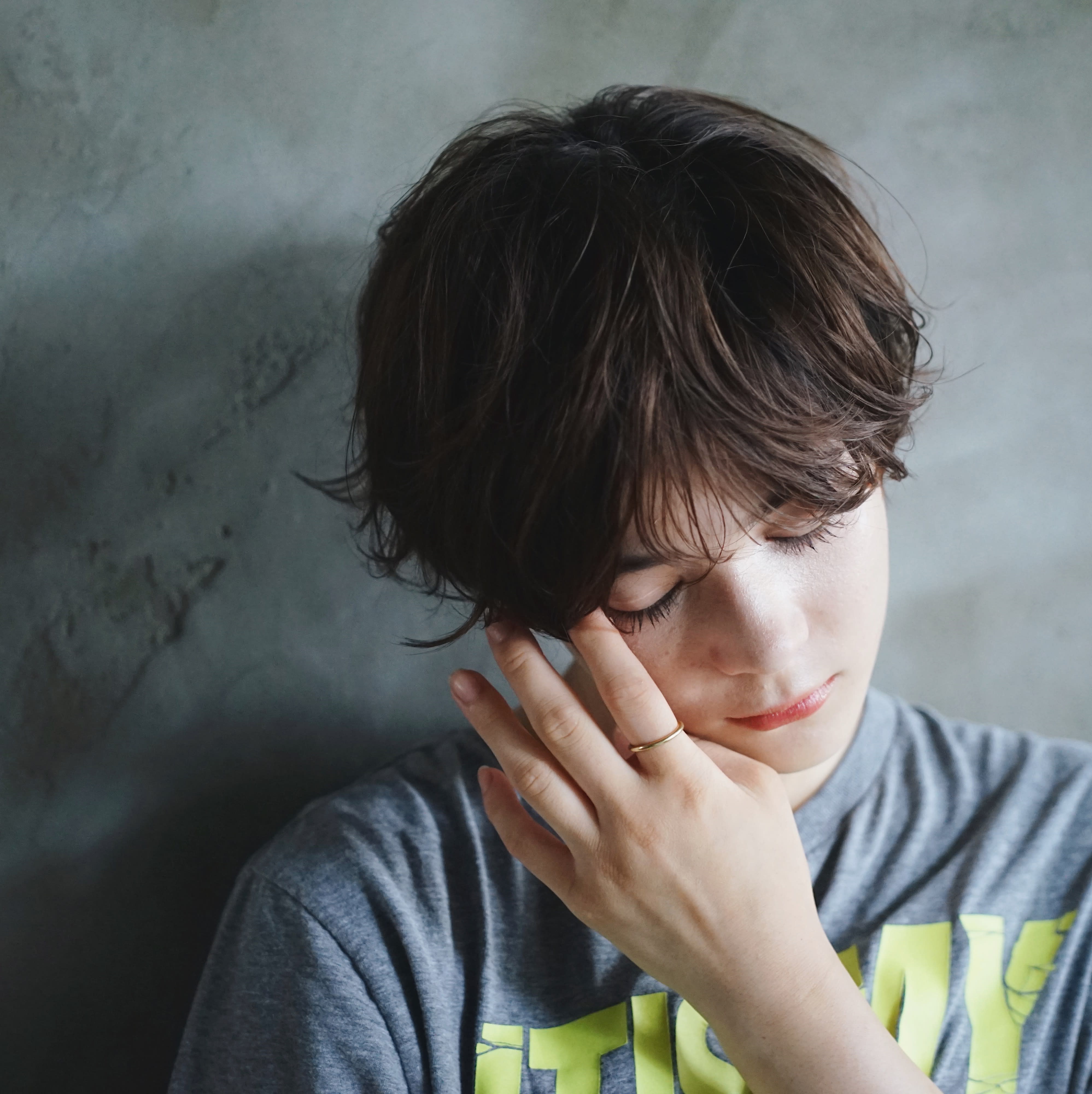 enne  hair&organic【エンネ ヘアーアンドオーガニック】のスタイル紹介。マニッシュショートヘア