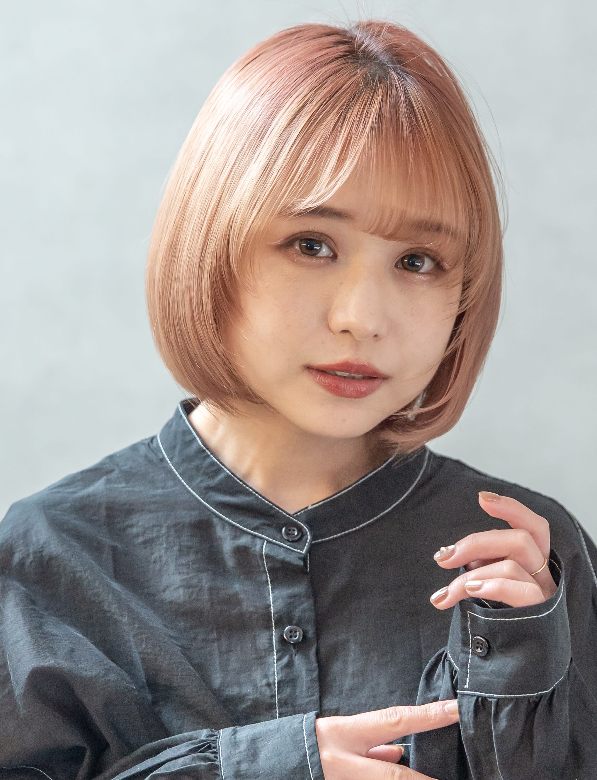 hairs加古川平野店【ヘアーズ カコガワヒラノテン】のスタイル紹介。大人可愛いショート