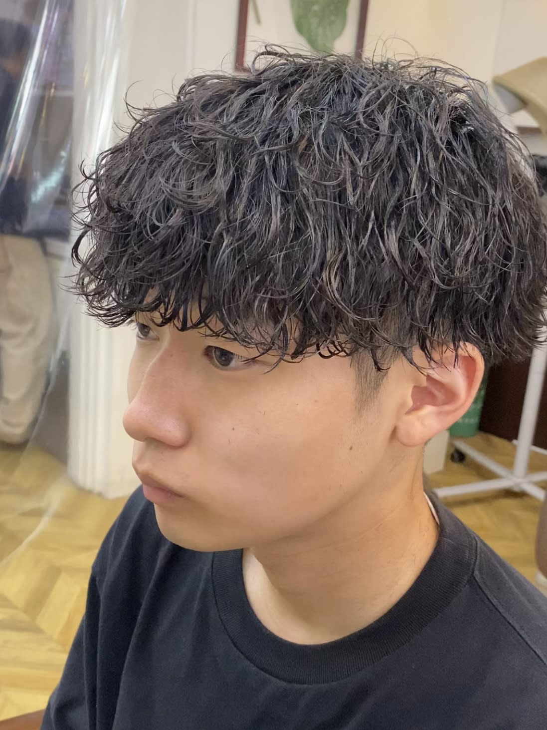 メンズサロン R-EVOLUT hair【レボルトヘアー】のスタイル紹介。【関口柊太】波巻きパーマ