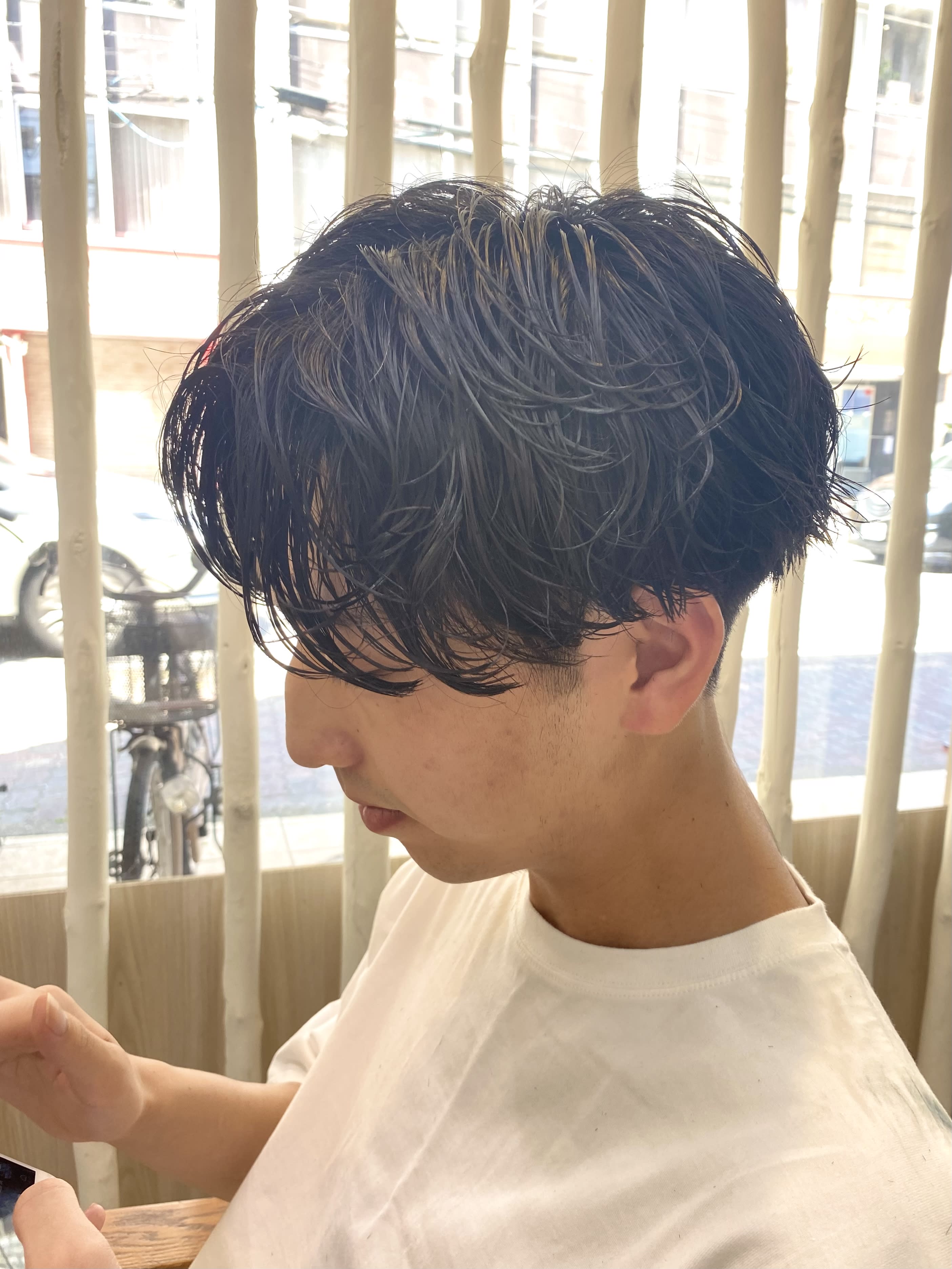 メンズサロン R-EVOLUT hair【レボルトヘアー】のスタイル紹介。【関口柊太】初心者にもおすすめ無造作パーマ