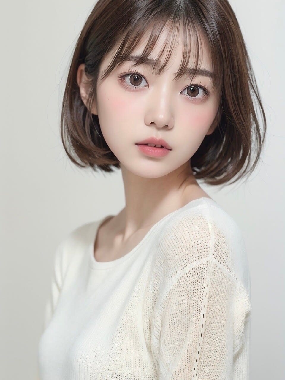 Hair make NOISM ekolu【ヘアアンドメイク　ノイズ　エコル】のスタイル紹介。大人ナチュラルなボブ×アッシュブラウン