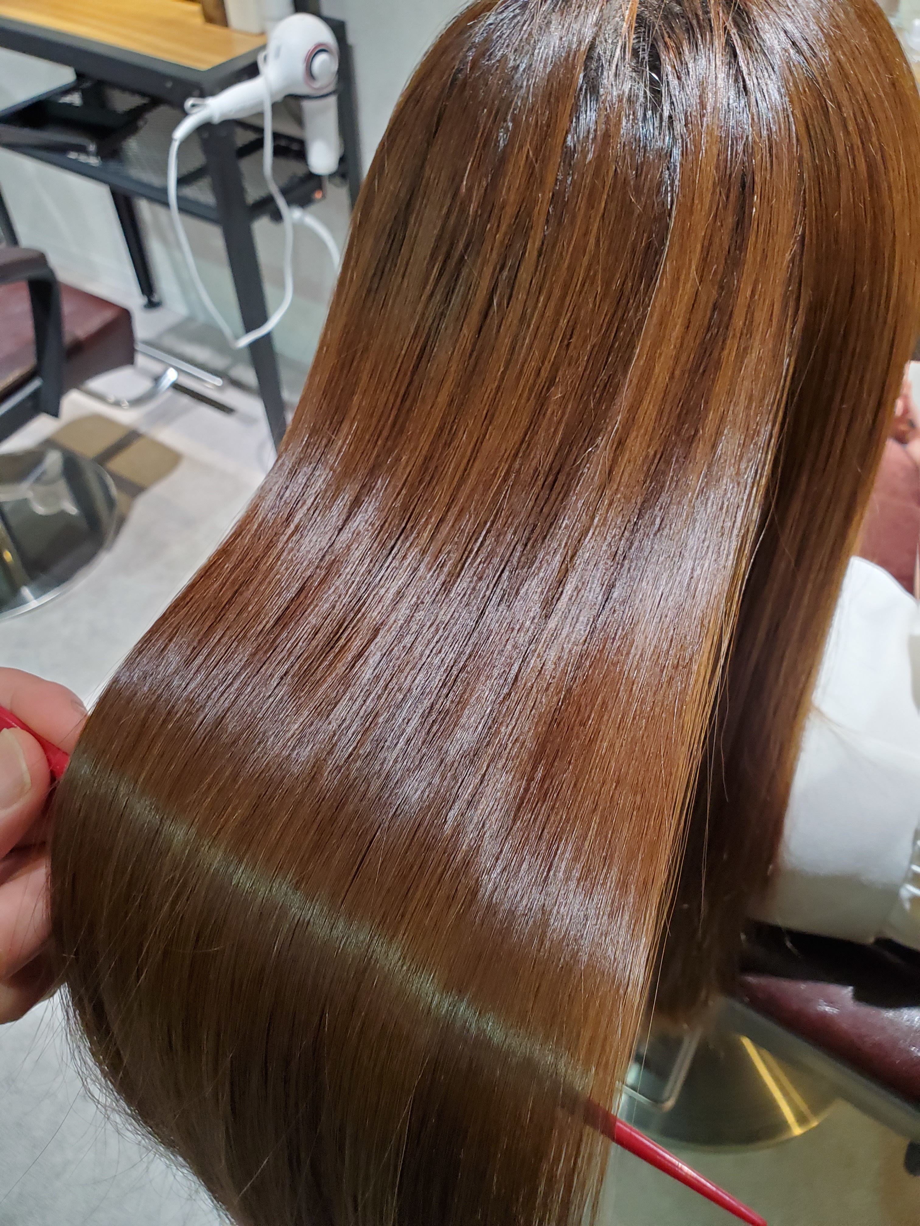 髪質改善ヘアエステサロン AInoa calan 神田【4月15日NEW OPEN】【カミシツカイゼンヘアエステサロン アイノア カラン カンダ】のスタイル紹介。AInoa calan 神田×ロング