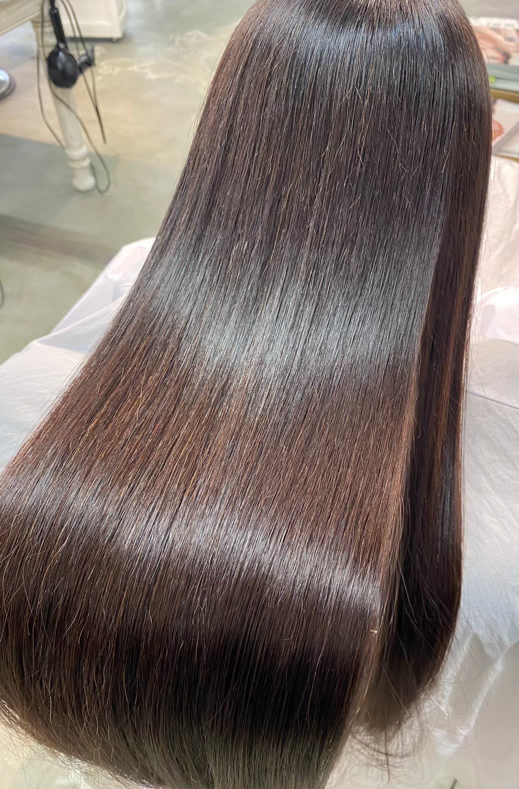 髪質改善ヘアエステサロン AInoa sinon 神保町【アイノア シノン】【カミシツカイゼンヘアエステサロン アイノア シノン ジンボウチョウ】のスタイル紹介。AInoa sinon 神保町×ロング