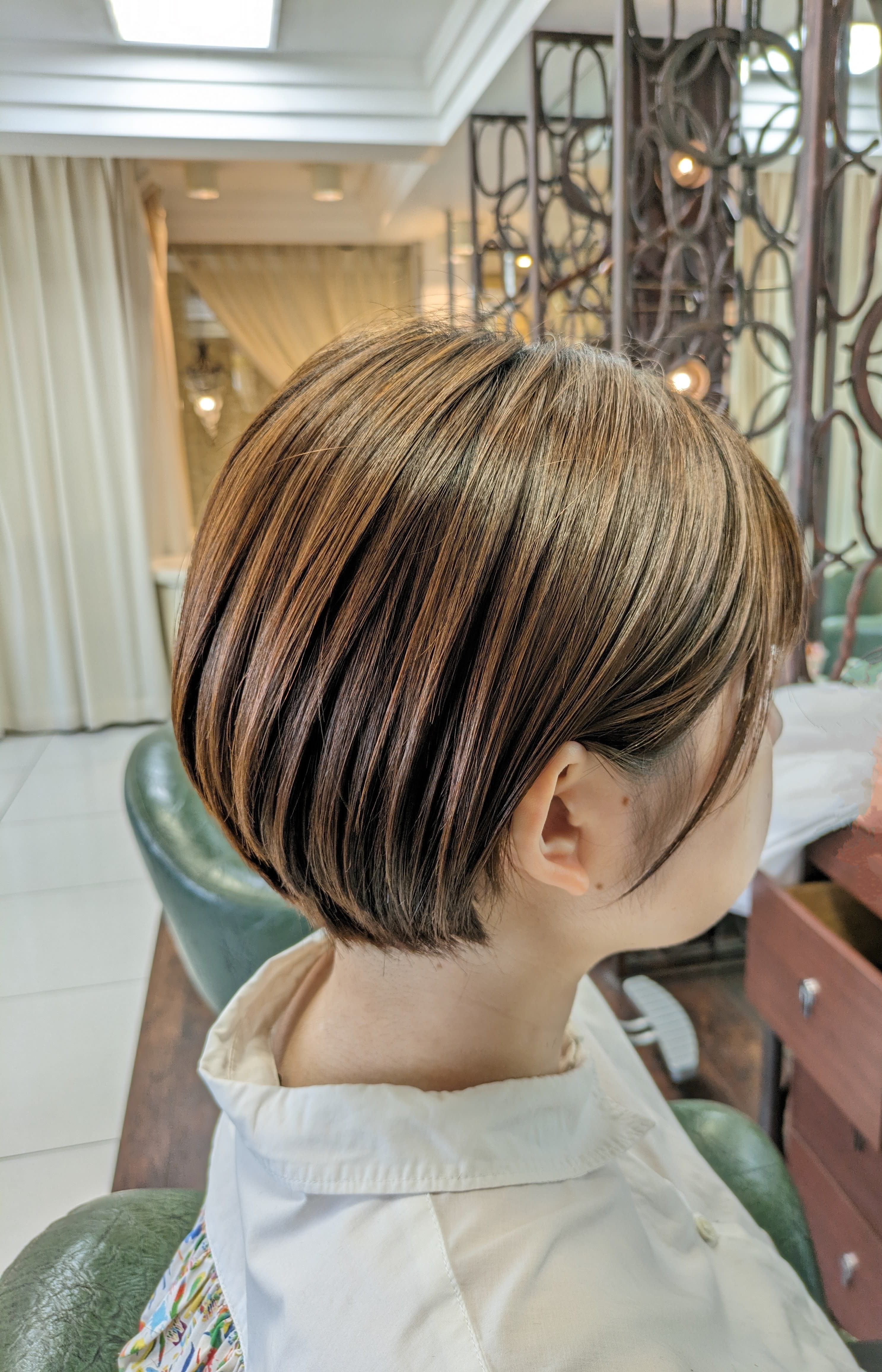 tip・top 京成小岩店【チップタップ ケイセイコイワテン】のスタイル紹介。ショートボブ