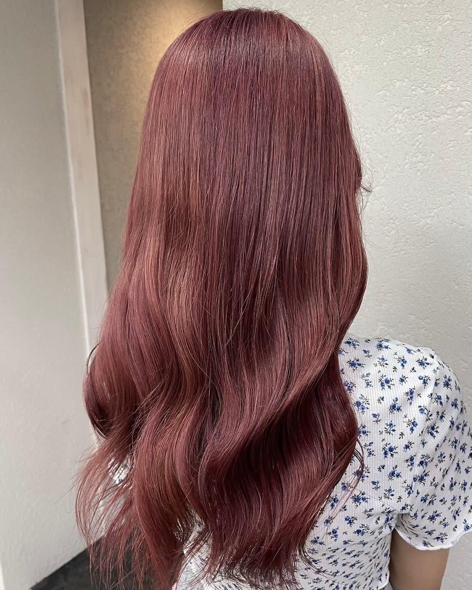 prize【プライズ】ブリーチ/パーソナルカラー&髪質改善トリートメント 成増ドンキ店【プライズナリマスドンキテン】のスタイル紹介。チェリーピンク成増地下鉄成増大山