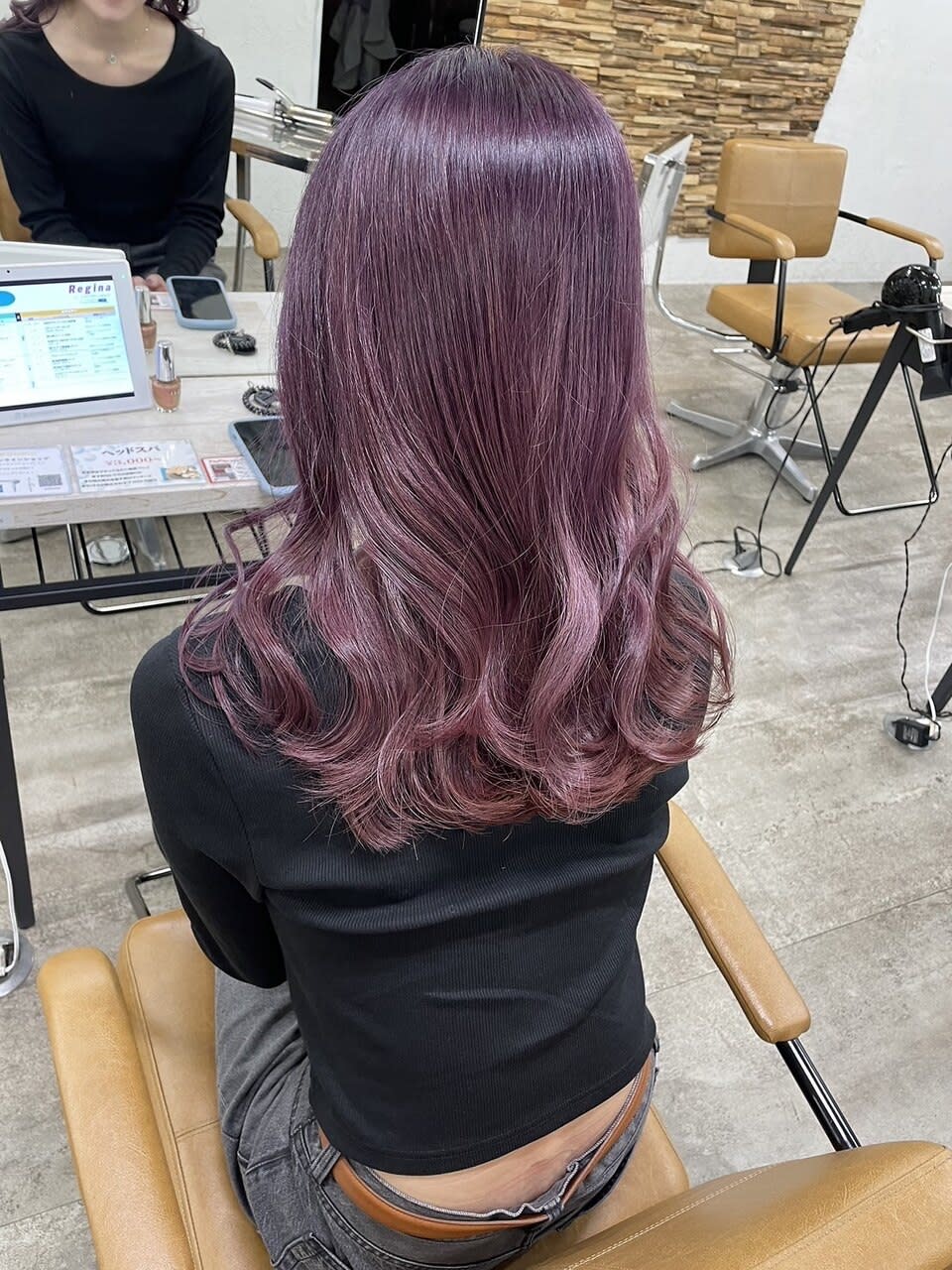 prize【プライズ】ブリーチ/パーソナルカラー&髪質改善トリートメント 成増ドンキ店【プライズナリマスドンキテン】のスタイル紹介。ピンクラベンダー成増地下鉄成増大山