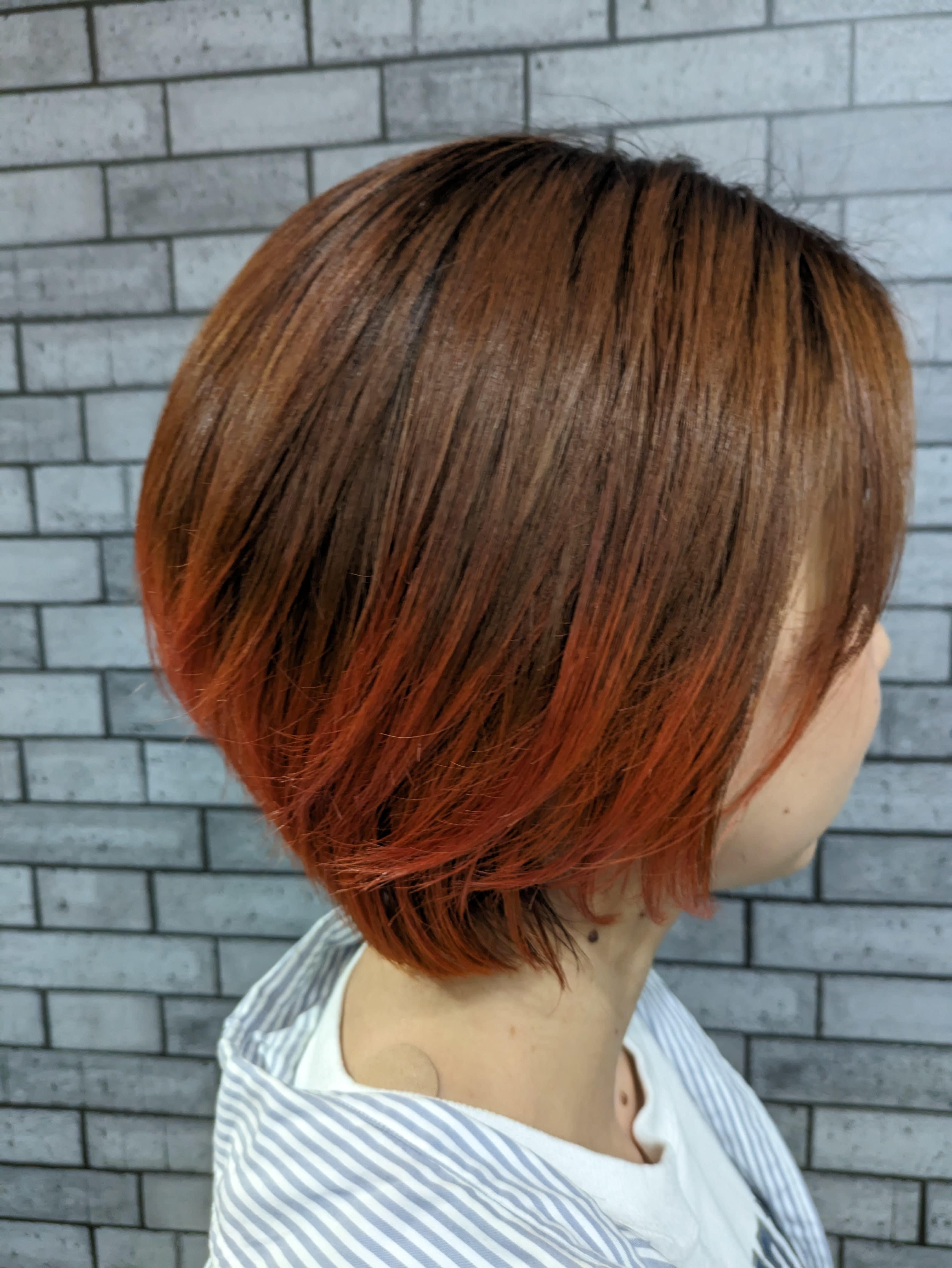 STANDARD HAIR【スタンダードヘアー】のスタイル紹介。グラデーションカラー