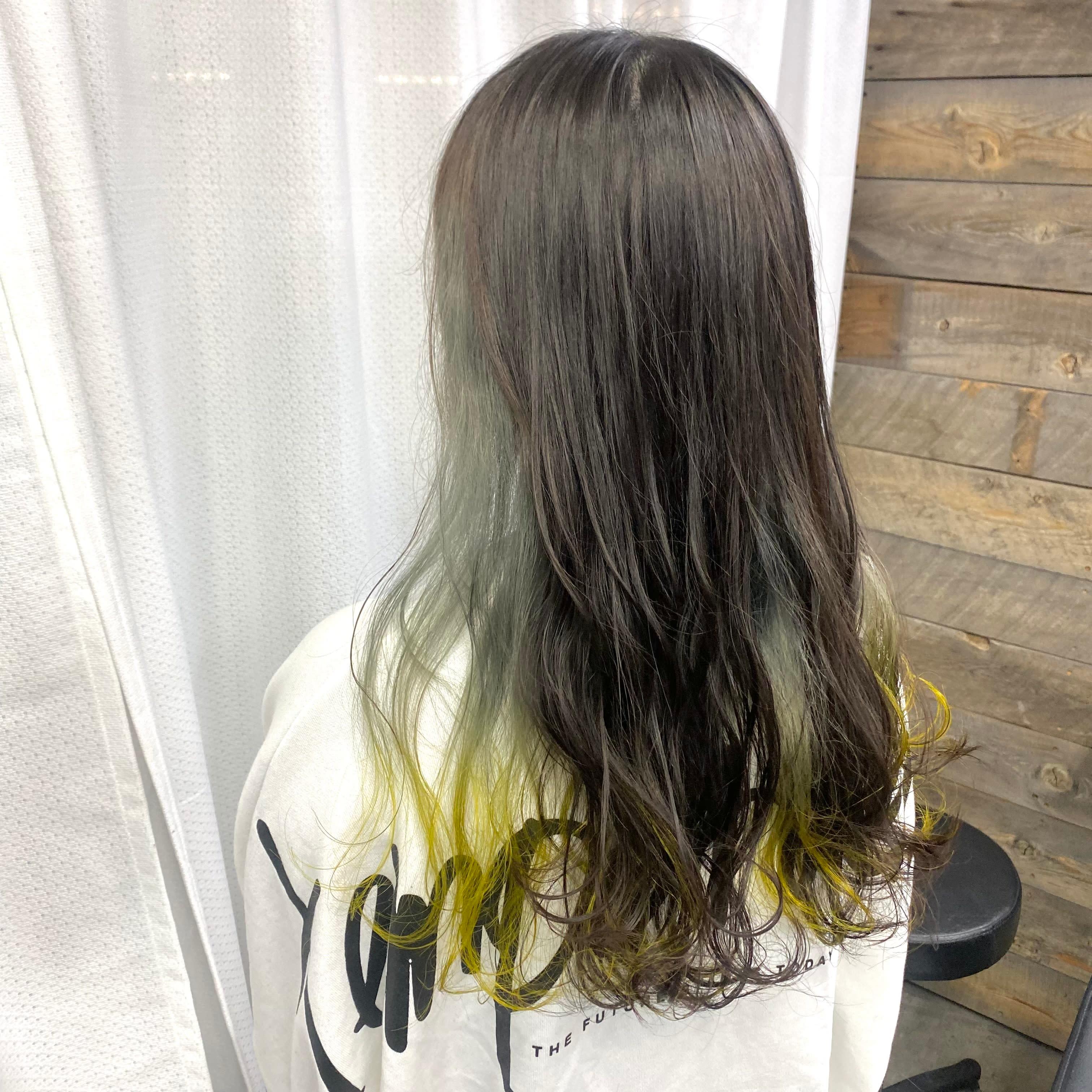 ：muku【ムク】【ムク】のスタイル紹介。個性派インナーイエロー【：muku野方】