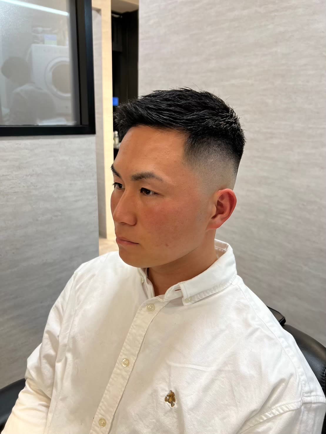 UNTRACE－BARBER SHOP－【アントレース バーバーショップ】のスタイル紹介。クルーカット×フェード