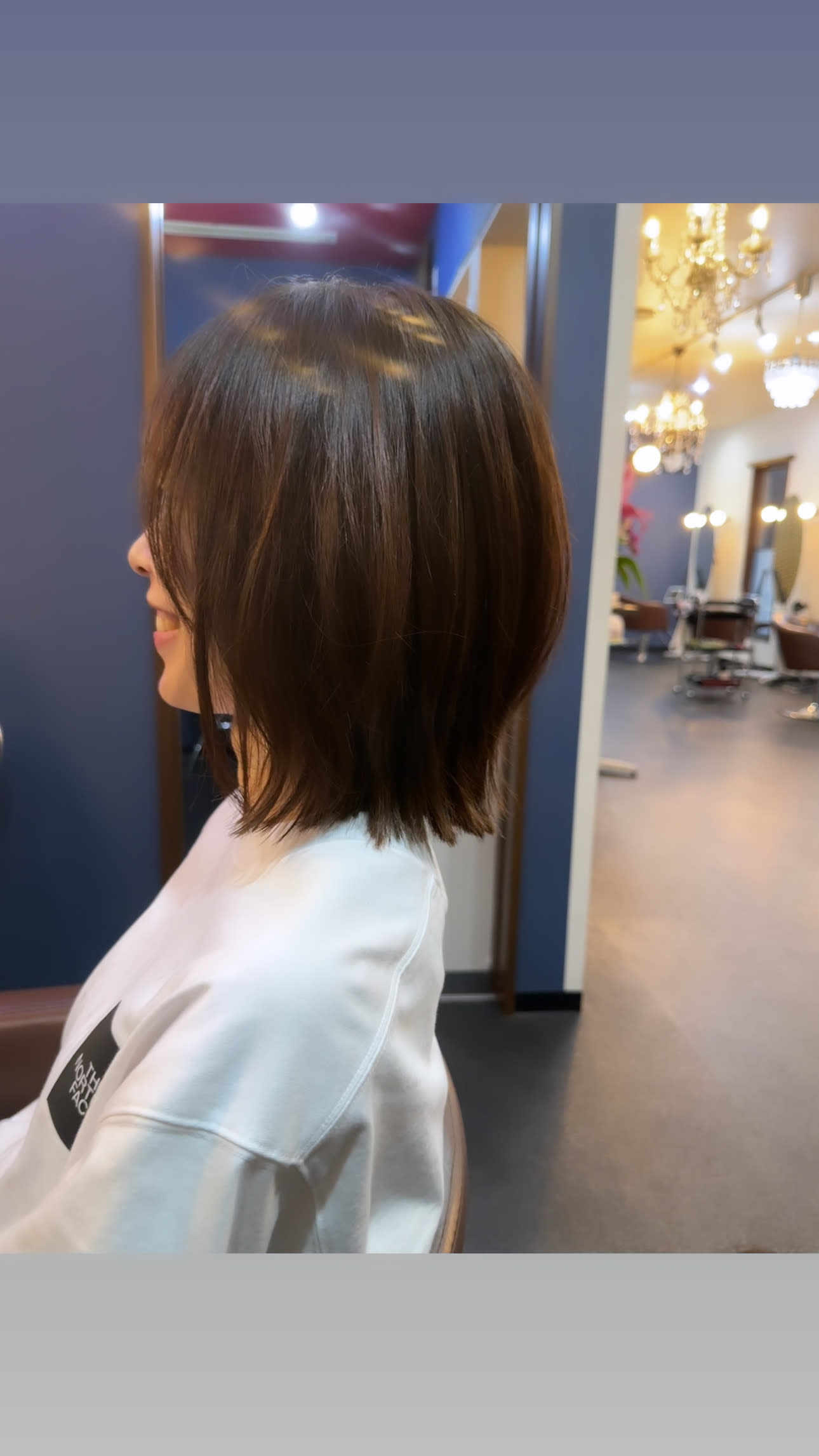 hair salon Area【ヘアサロンエリア】のスタイル紹介。くびれボブ