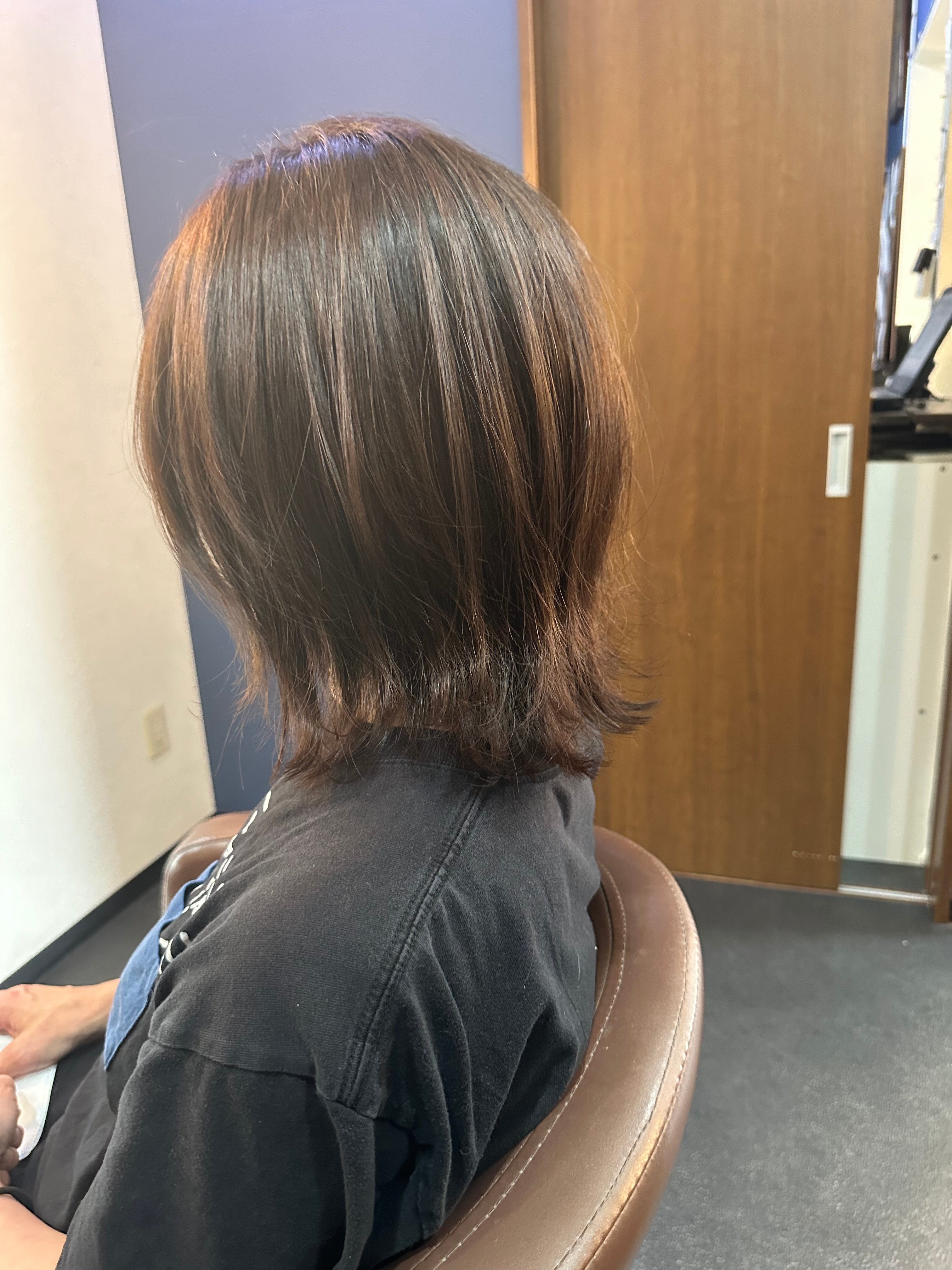 hair salon Area【ヘアサロンエリア】のスタイル紹介。くびれボブ