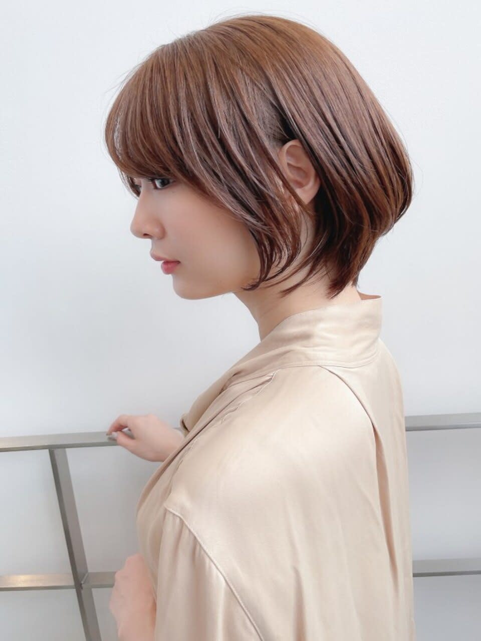 piece201【ピエス201】【ピエス　ニーマルイチ】のスタイル紹介。グラデーションで立体★小顔グラボブ