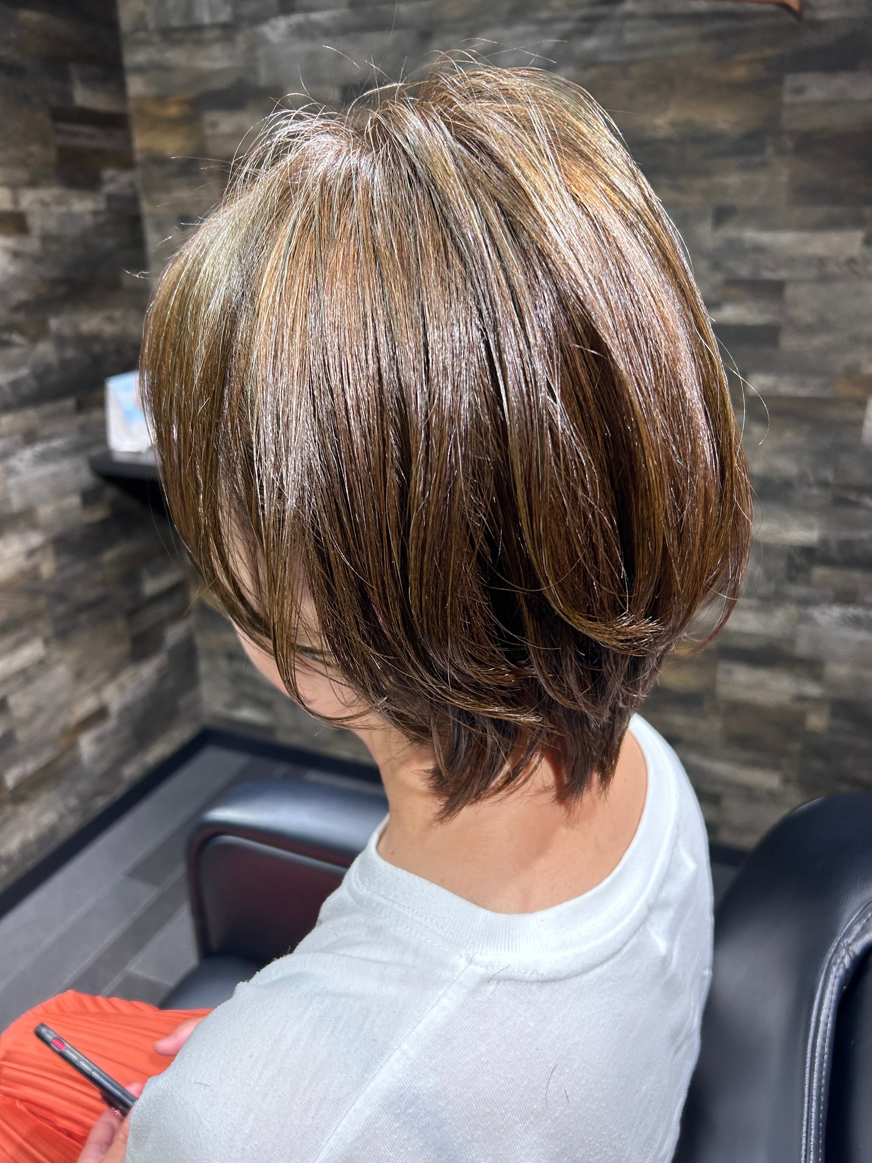 anju 色髪【アンジュ イロガミ】【アンジュ イロガミ】のスタイル紹介。ハイライトカラー