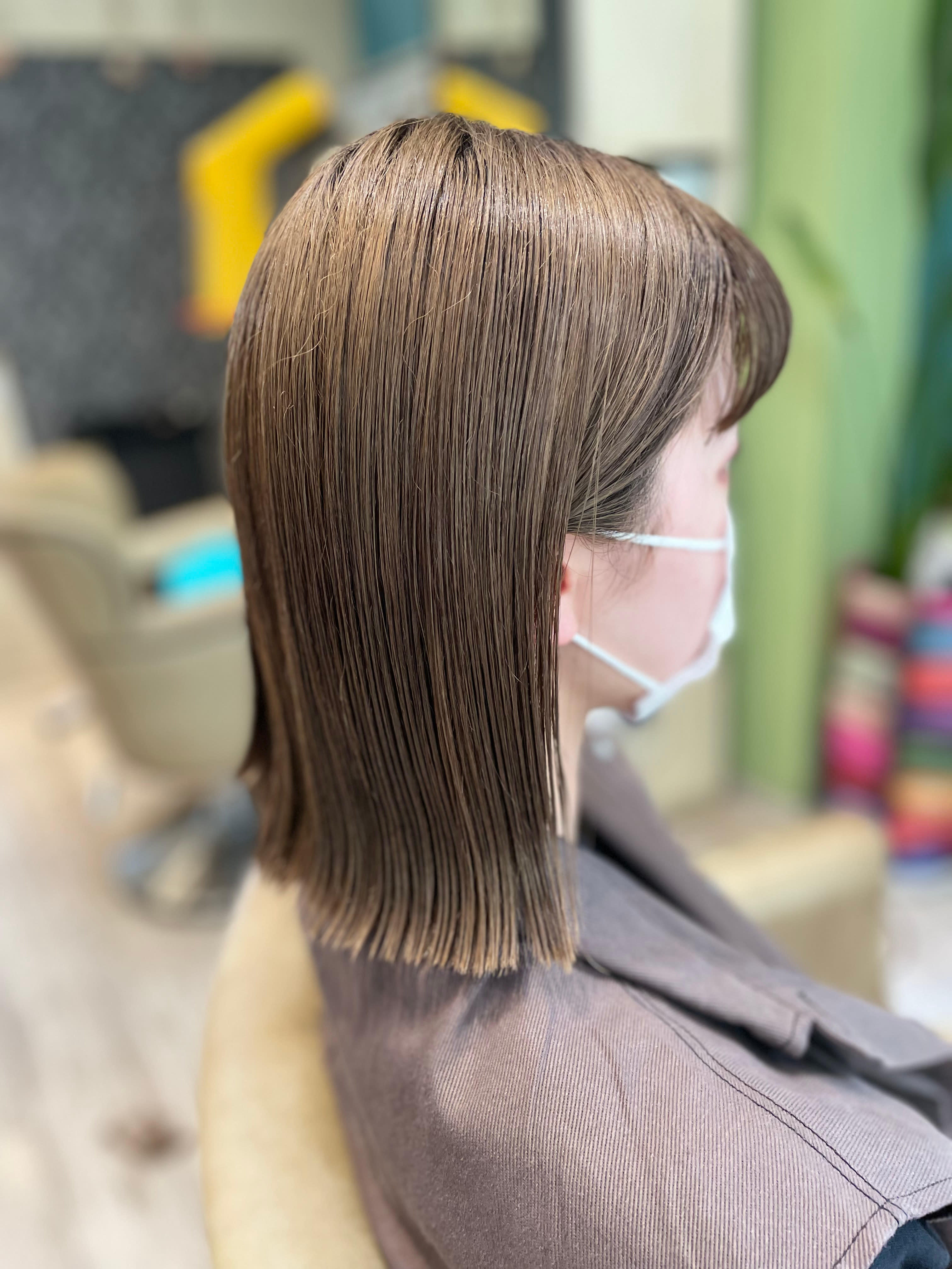 obtenir【オプトゥニール】のスタイル紹介。髪質改善