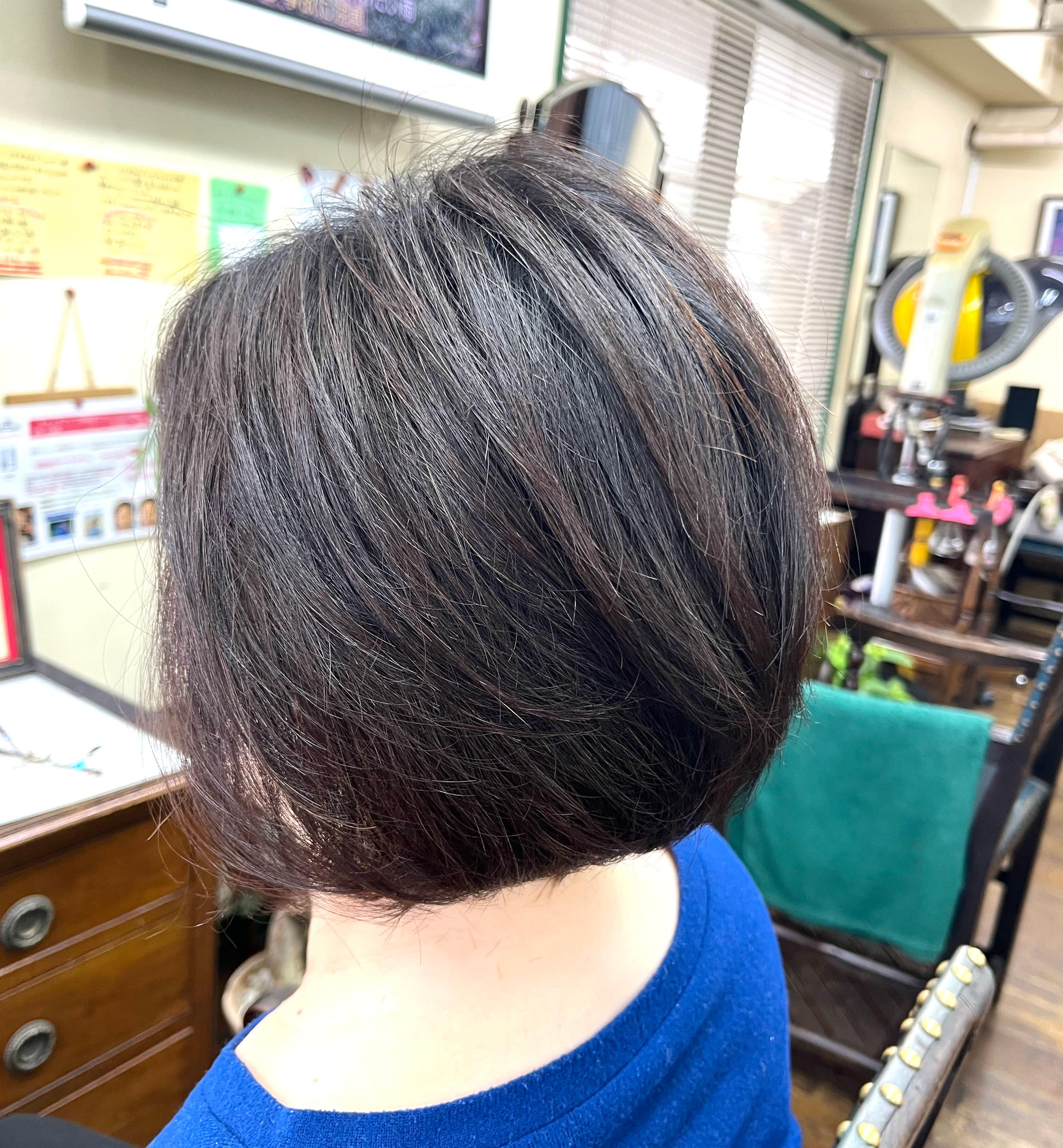 髪工房てんとう虫【カミコウボウテントウムシ】のスタイル紹介。髪工房てんとう虫×ショートボブ　