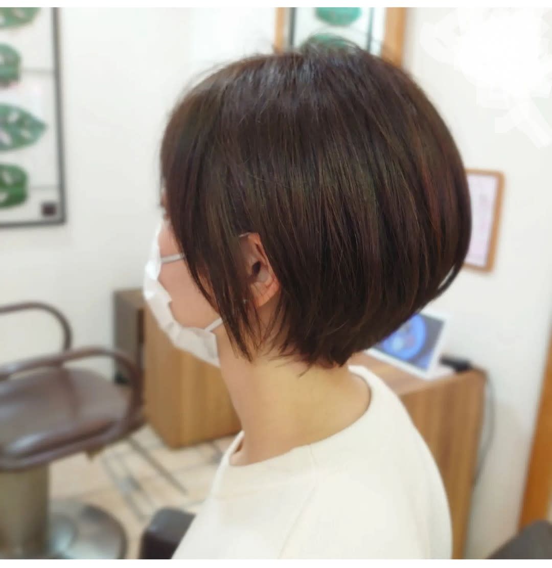 tip・top 井荻店【チップタップ イオギテン】のスタイル紹介。エレガント×丸みショートスタイル