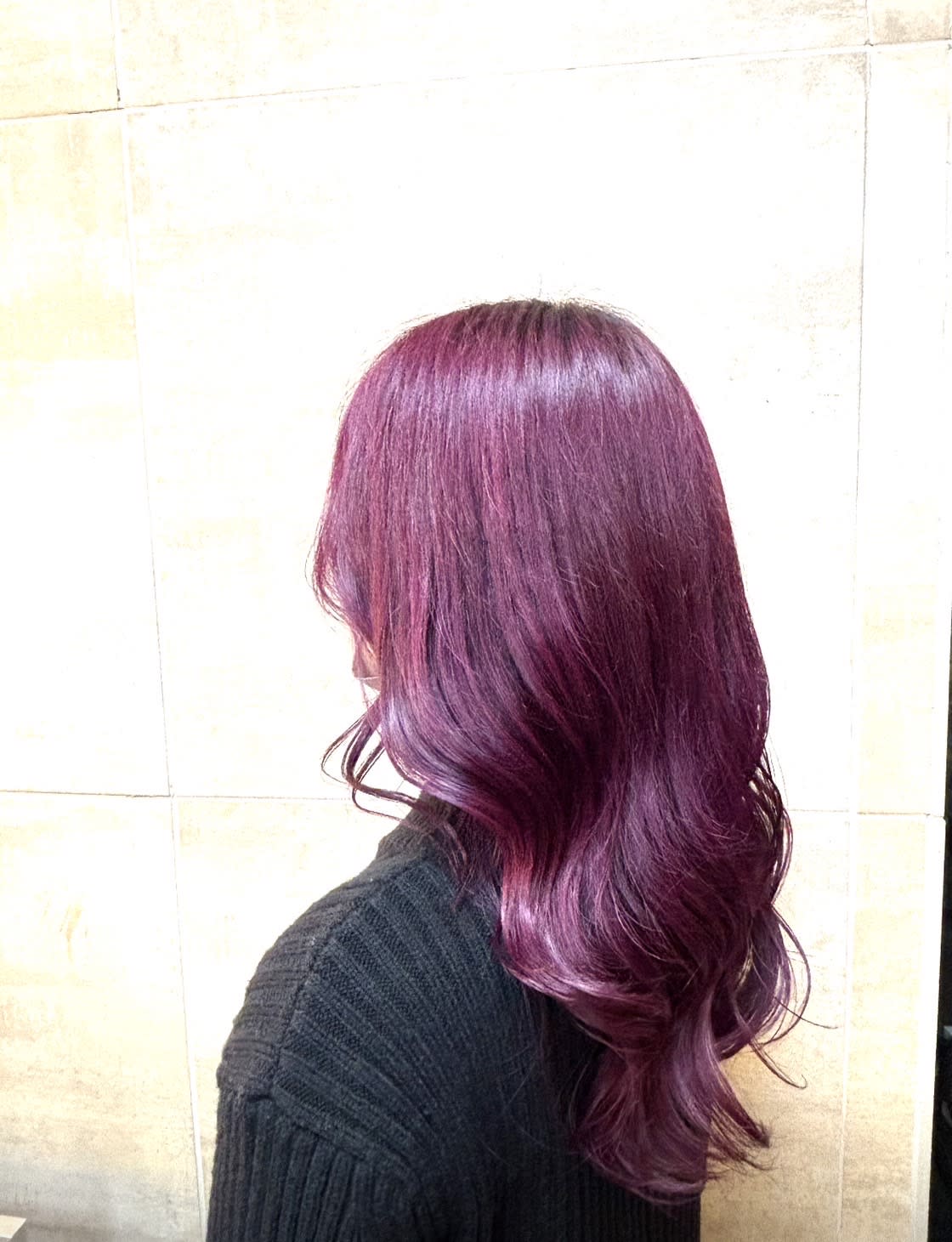 tip・top池袋店【チップタップイケブクロテン】のスタイル紹介。鮮やかパープルヘア