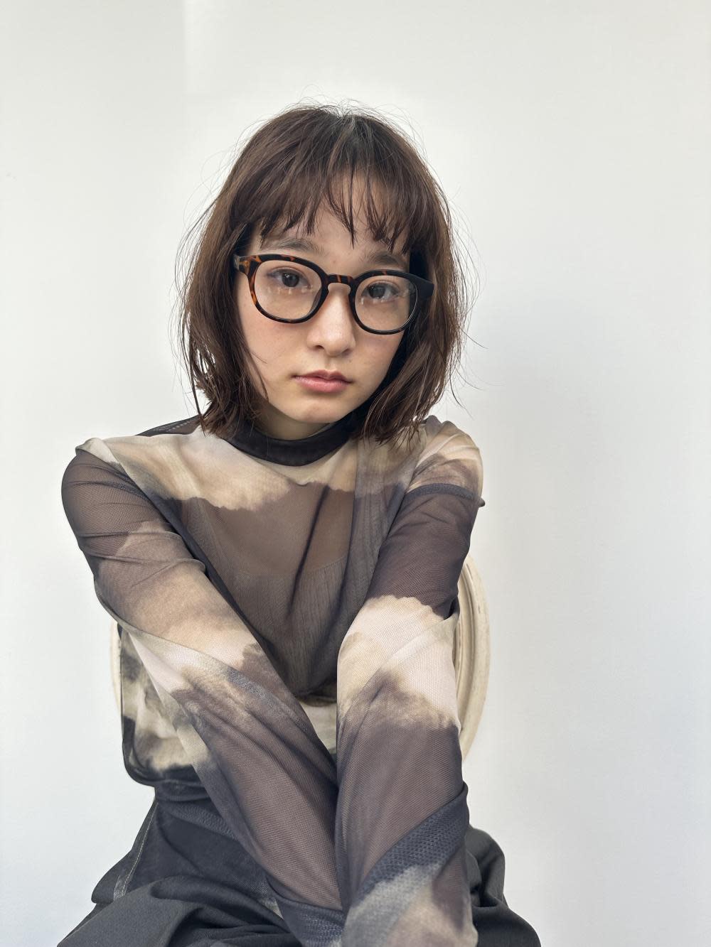 Of  HAIR 自由が丘 WEST【オブヘアジユウガオカウエスト】のスタイル紹介。ウェーブボブ