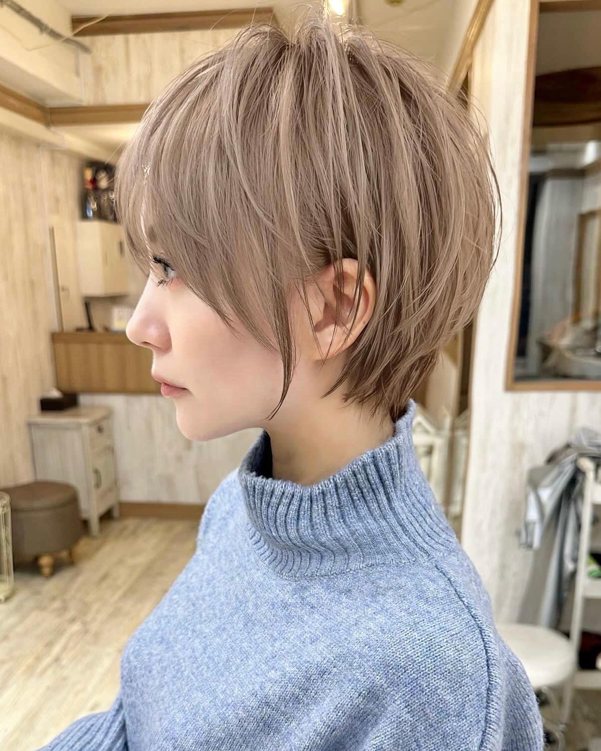 rin.【リン】のスタイル紹介。透明感色気ショート