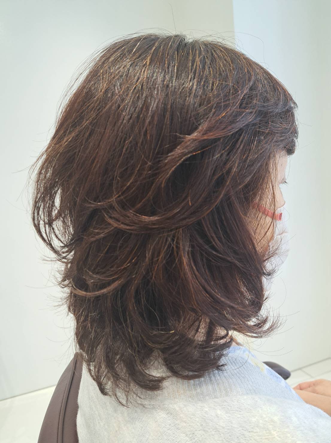 Hair & Spa y‐Forme Ginza【ヘアアンドスパユーフォルムギンザ】のスタイル紹介。ゆるふわミックスパーマ♪
