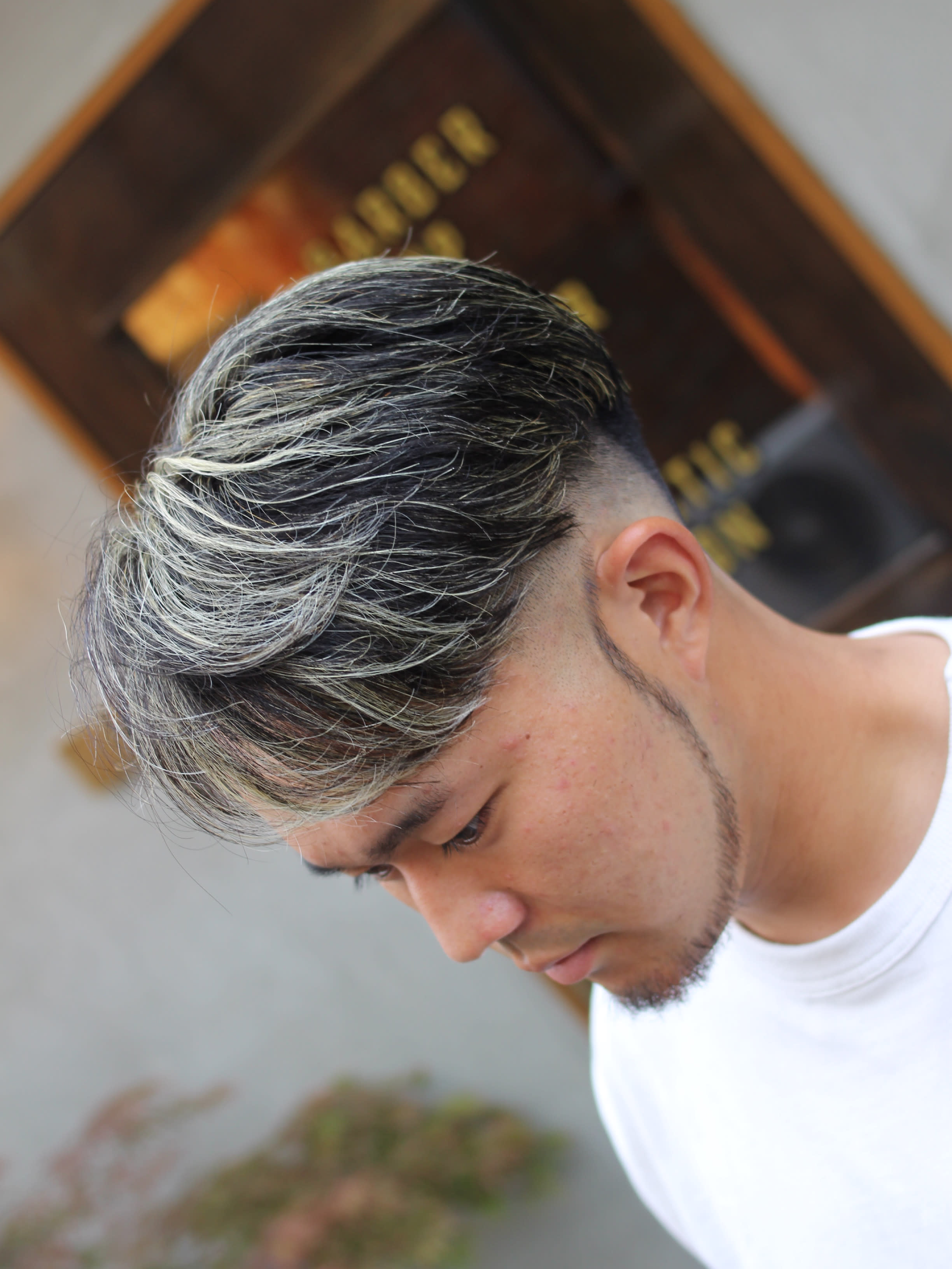 barbershop  KONG【バーバーショップコング】のスタイル紹介。メッシュスタイル