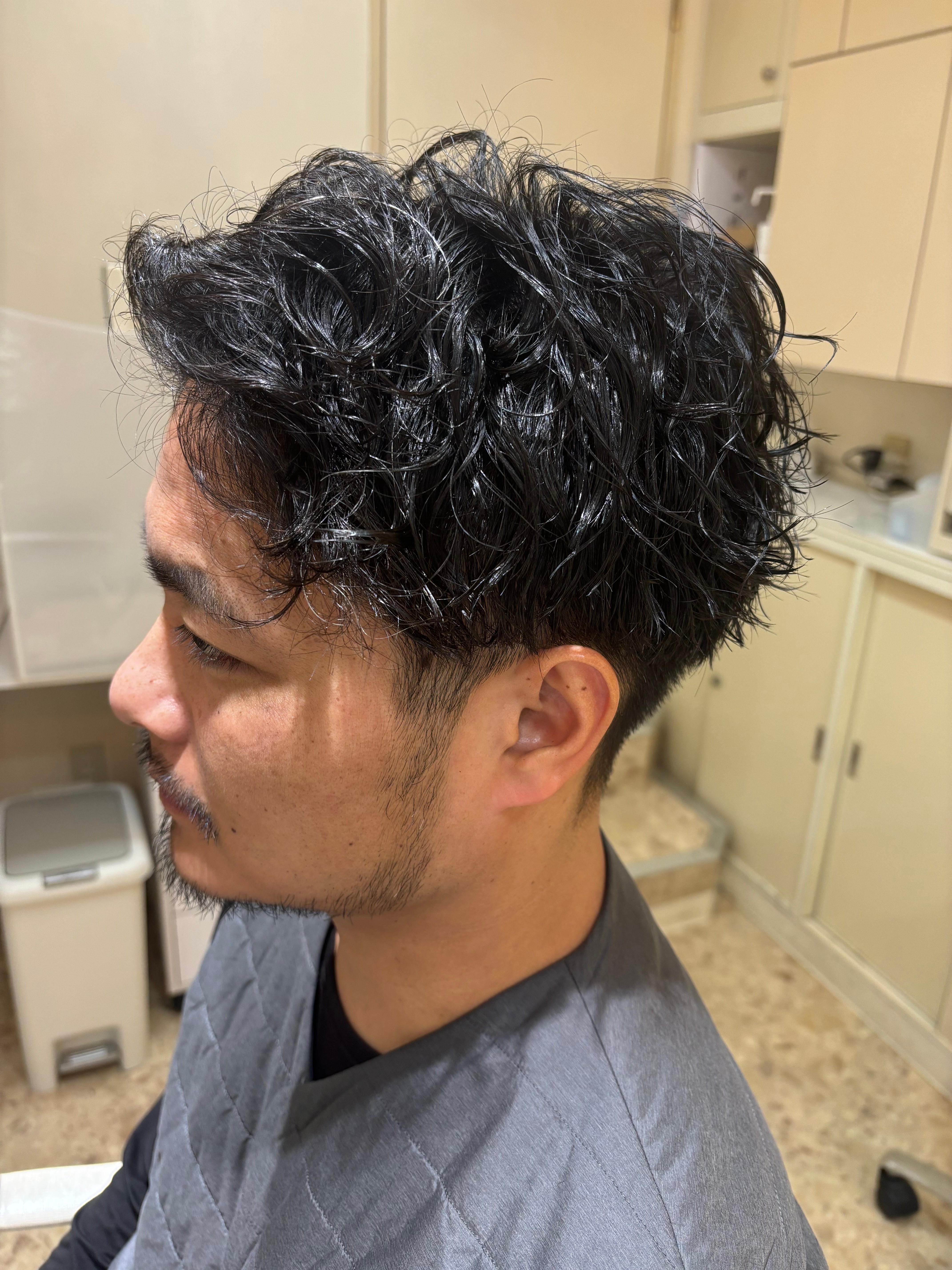 サロン アトリエK 恵比寿【サロンアトリエケー】のスタイル紹介。メンズパーマスタイル